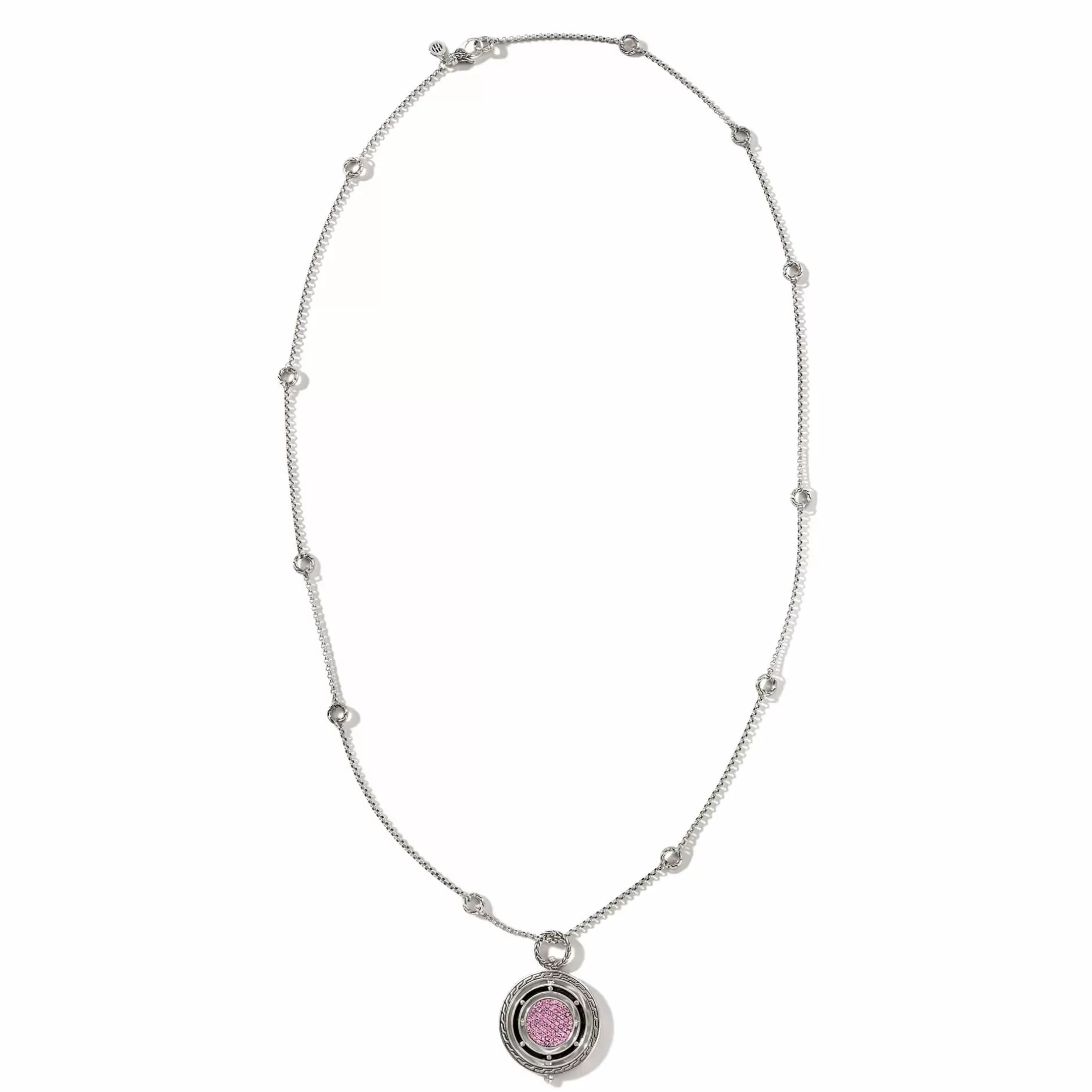 Moon Door Necklace, Sterling Silver, Pave^John Hardy Online