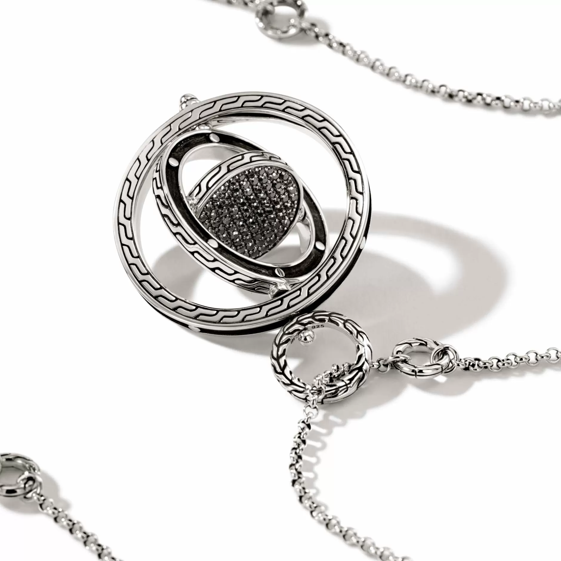 Moon Door Necklace, Sterling Silver, Pave^John Hardy Best Sale