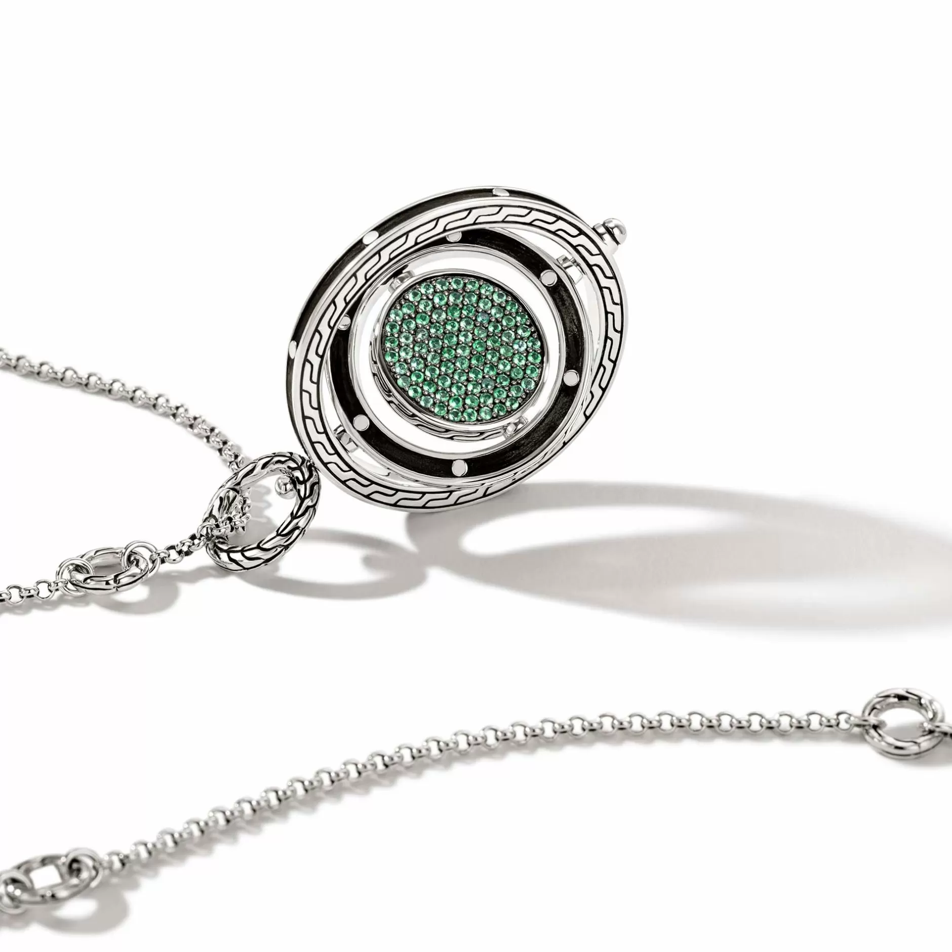 Moon Door Necklace, Sterling Silver, Pave^John Hardy Best