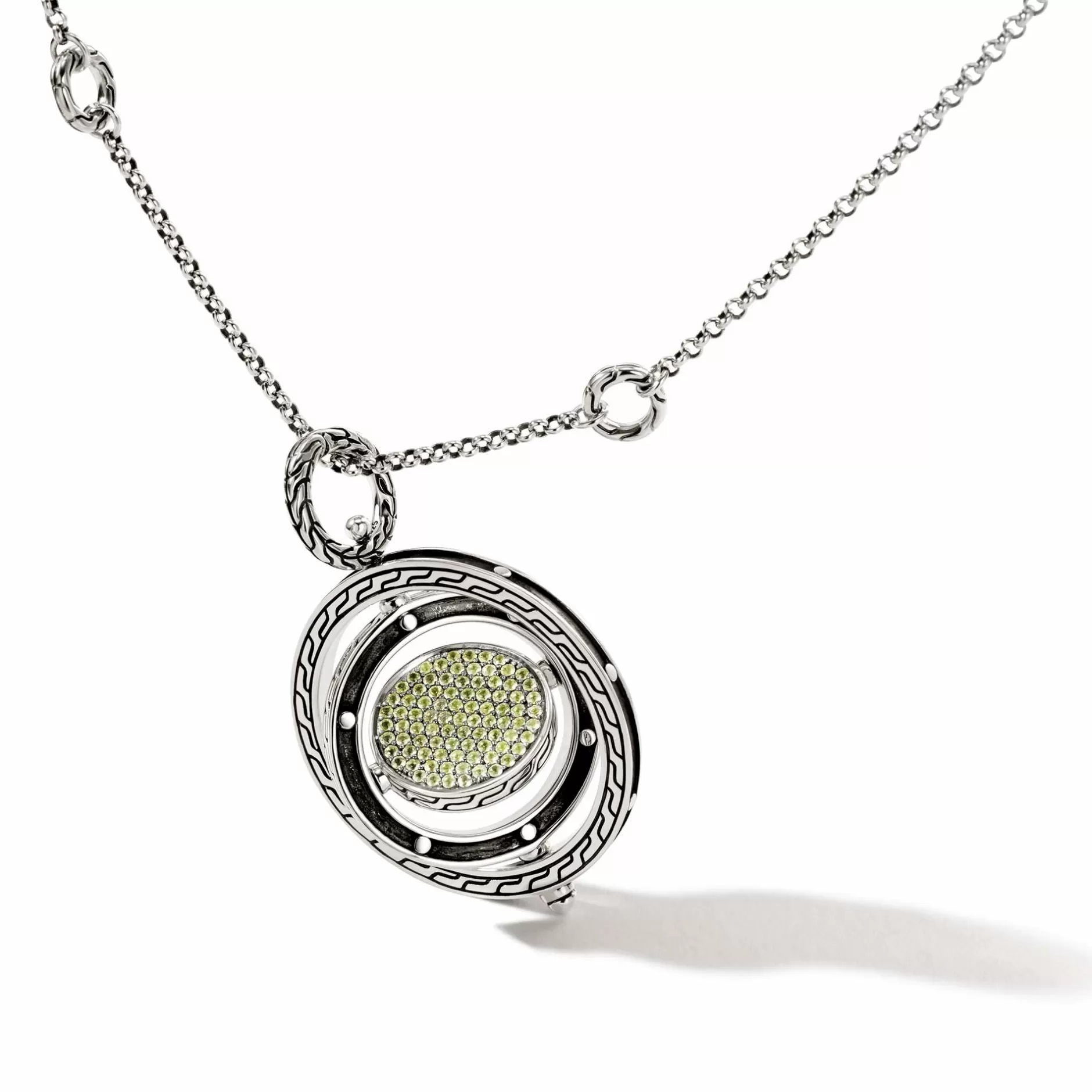 Moon Door Necklace, Sterling Silver, Pave^John Hardy Hot