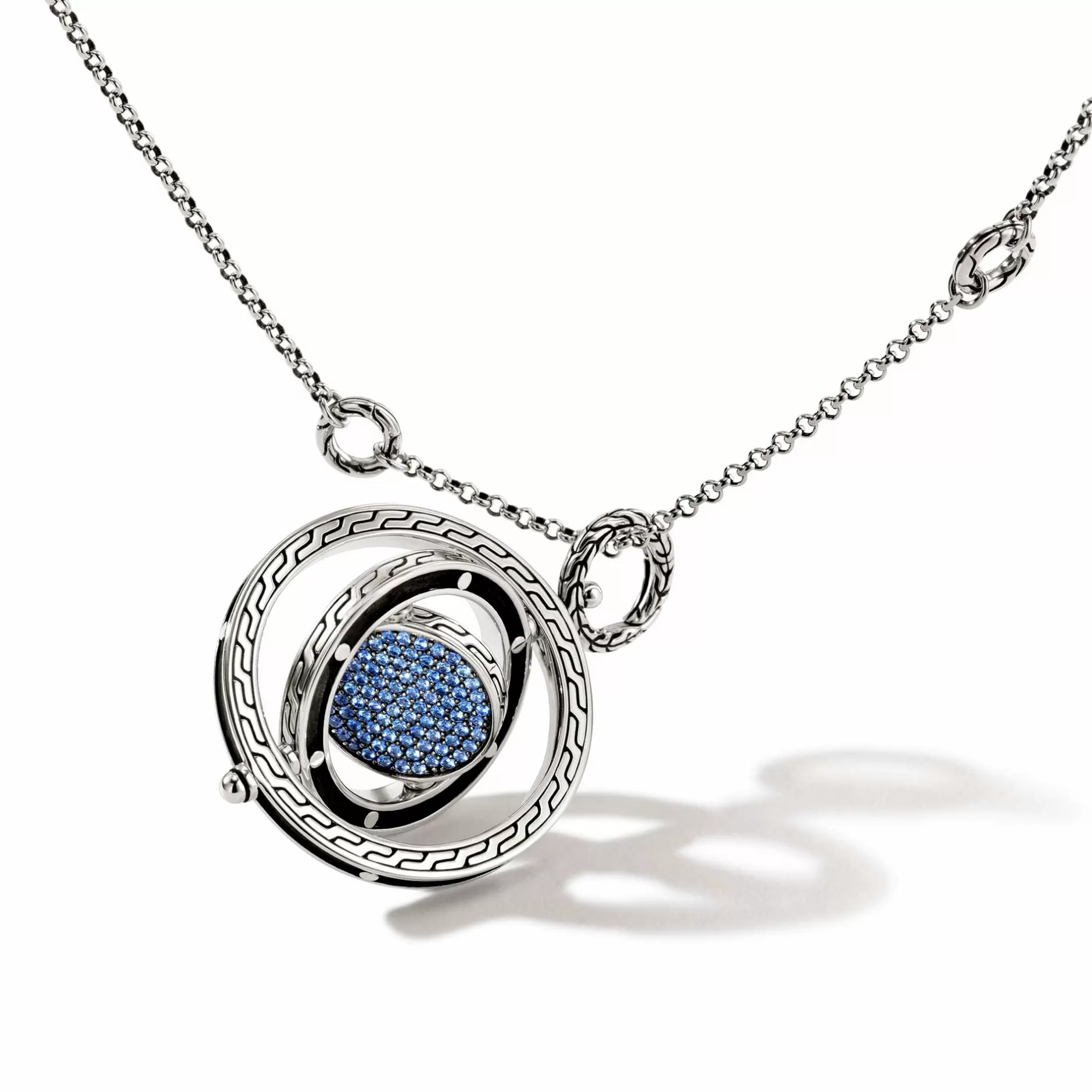 Moon Door Necklace, Sterling Silver, Pave^John Hardy Best Sale