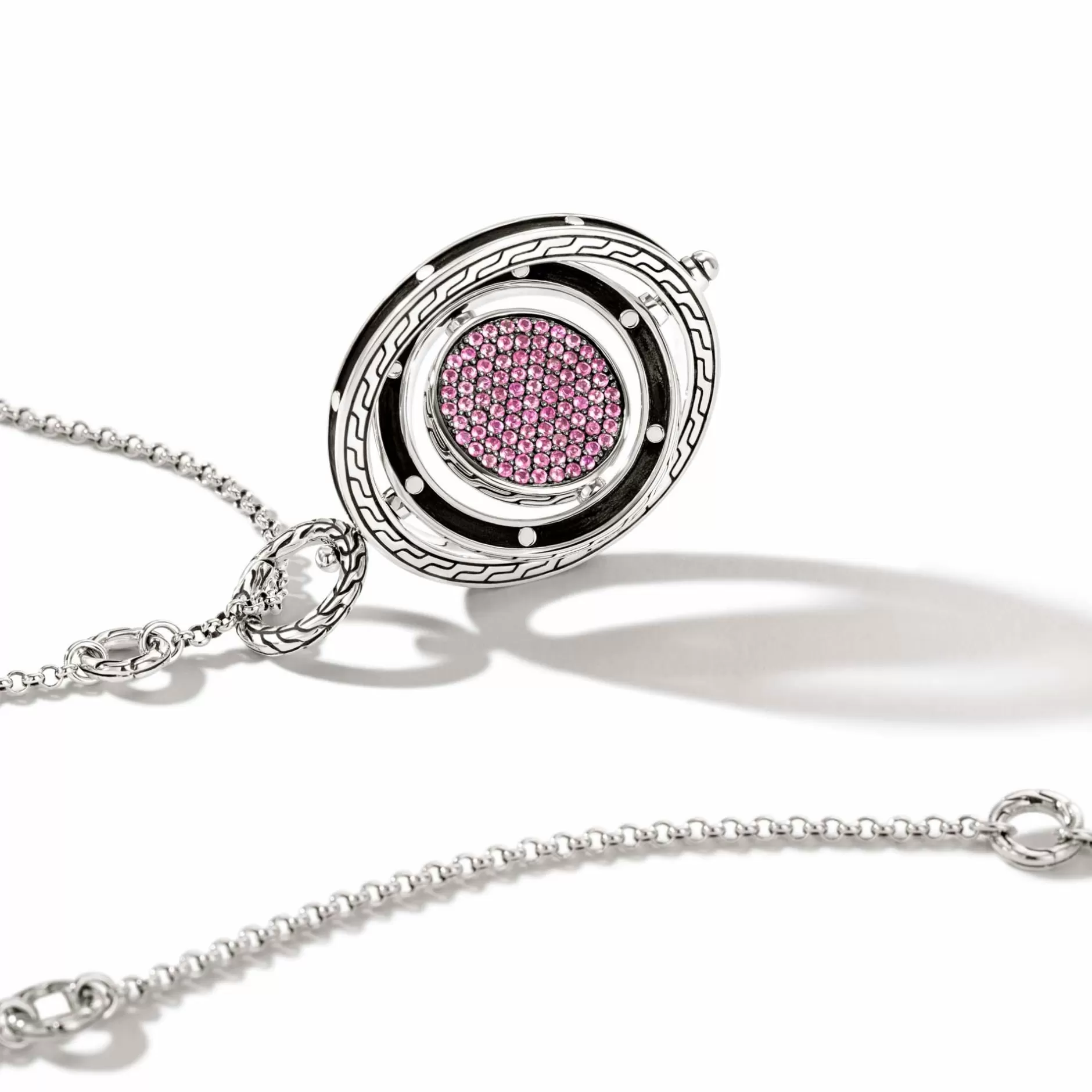 Moon Door Necklace, Sterling Silver, Pave^John Hardy Online