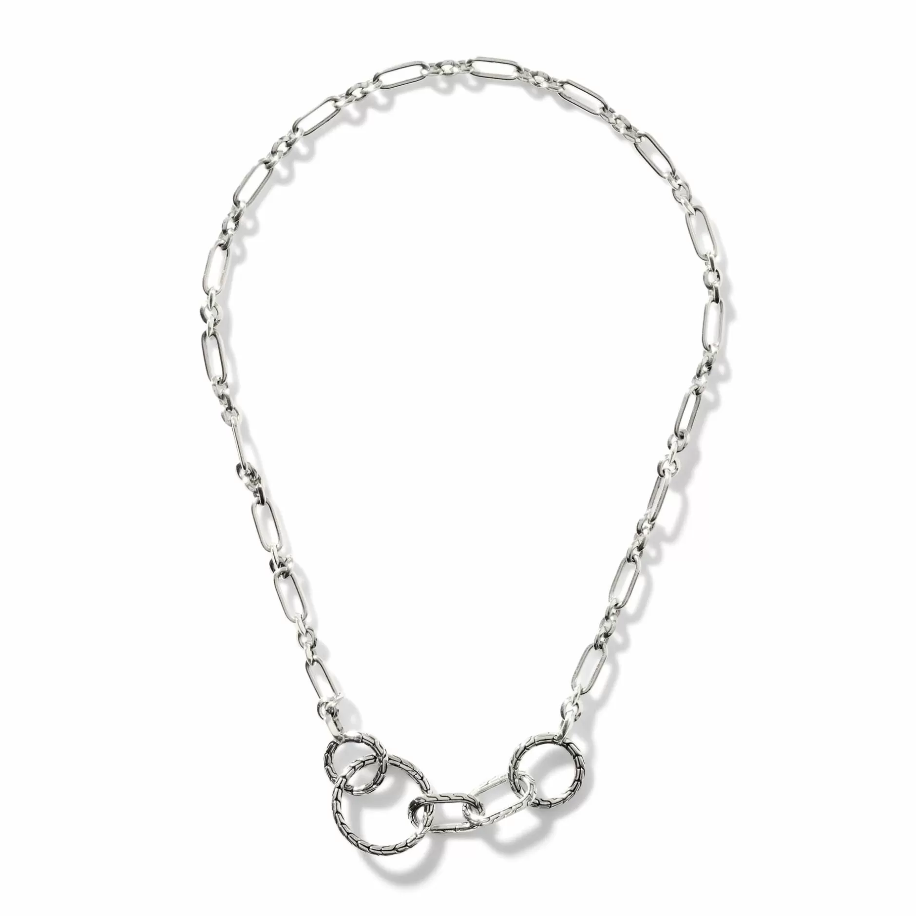 Multi Keyring Necklace, Sterling Silver^John Hardy Online