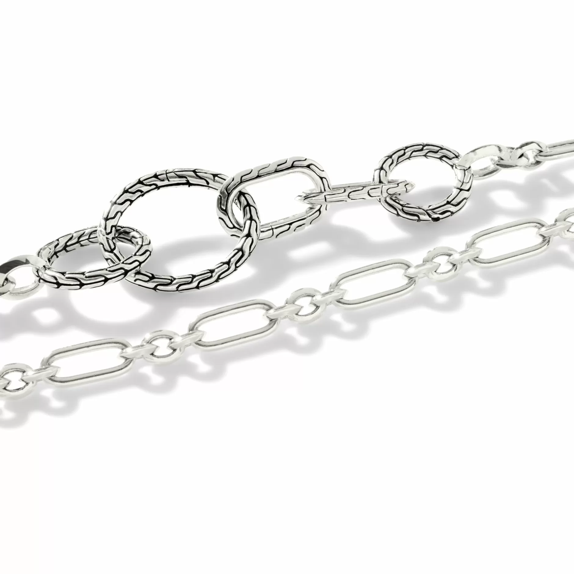 Multi Keyring Necklace, Sterling Silver^John Hardy Online