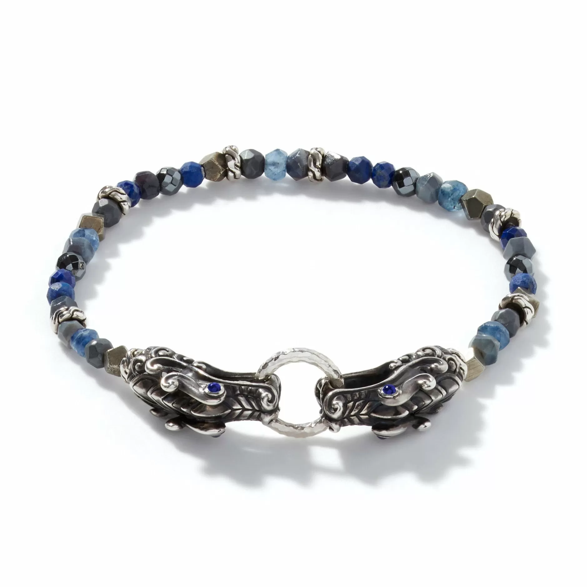 Naga Beaded Bracelet, Silver, Gemstones^John Hardy Best