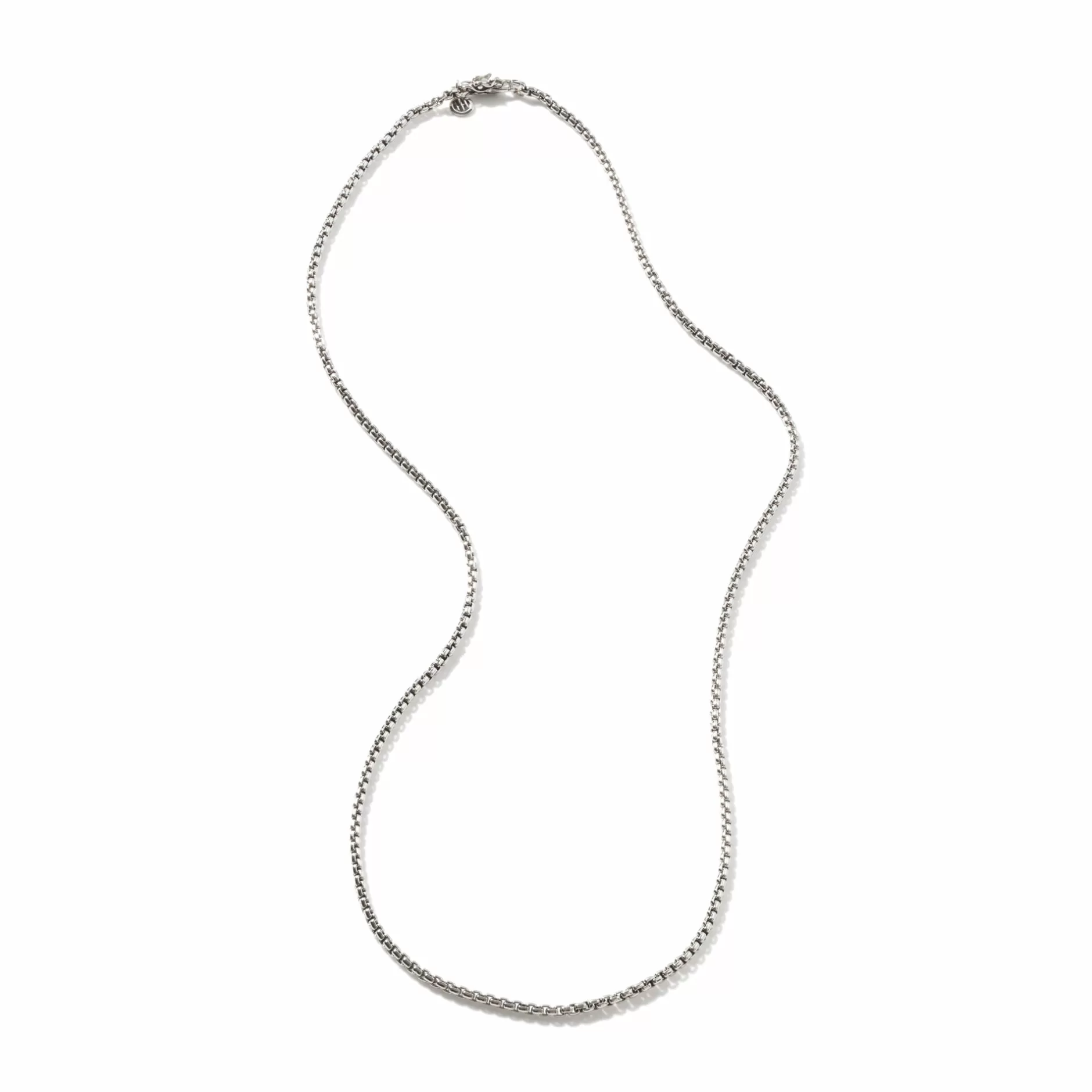 Naga Box Chain Necklace, Silver, 2.7Mm^John Hardy Best Sale