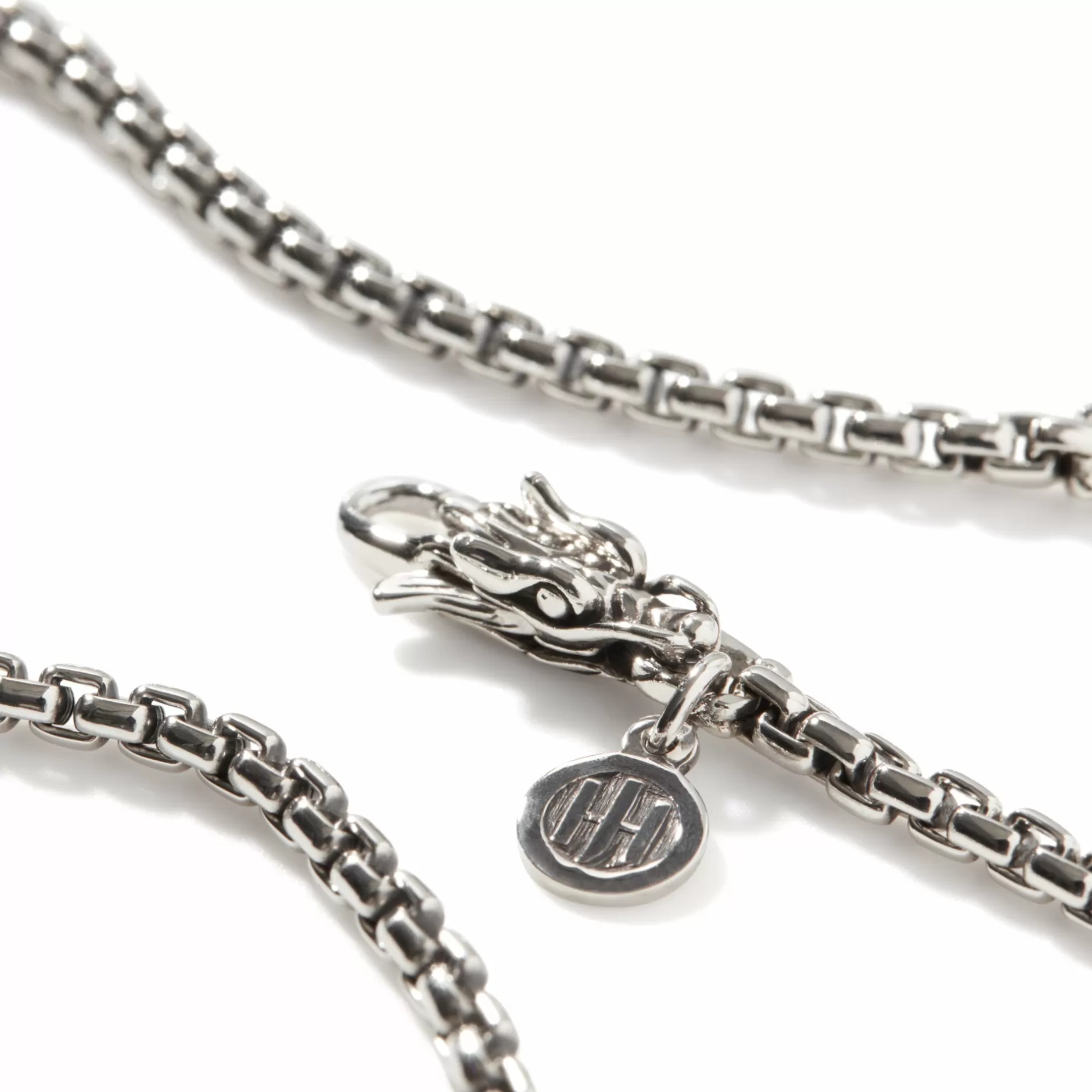 Naga Box Chain Necklace, Silver, 2.7Mm^John Hardy Best Sale