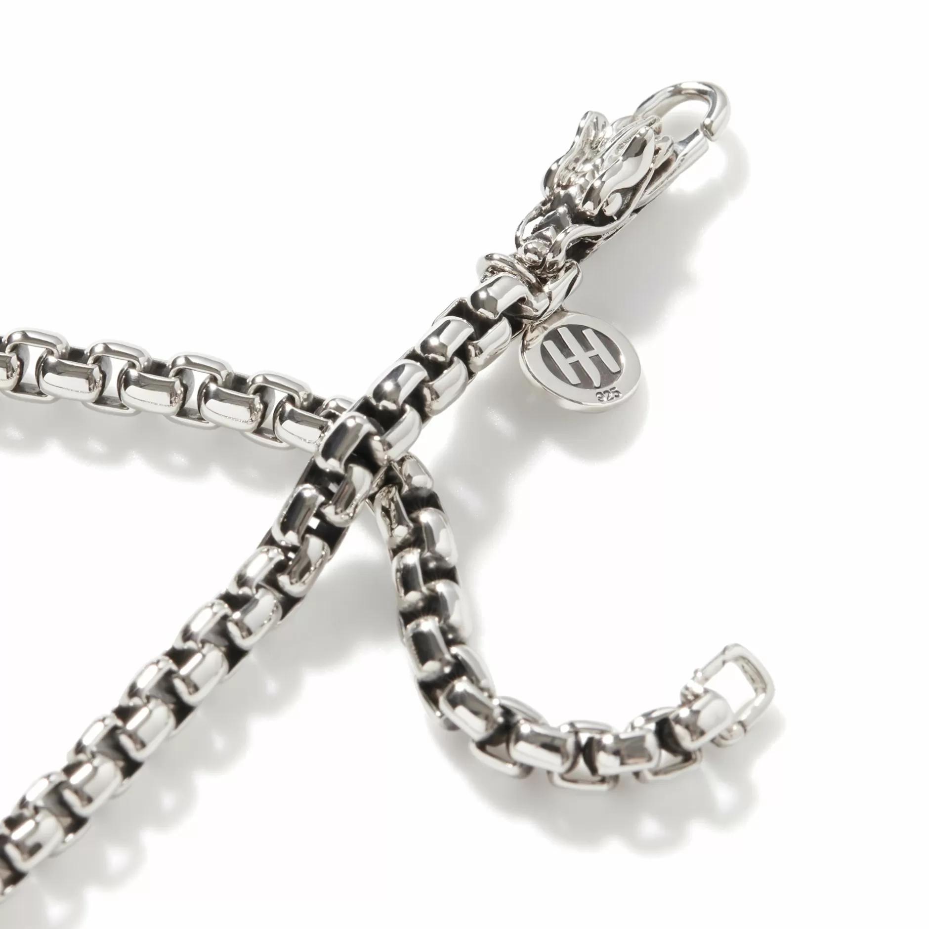 Naga Box Chain Necklace, Silver, 3.7Mm^John Hardy Online