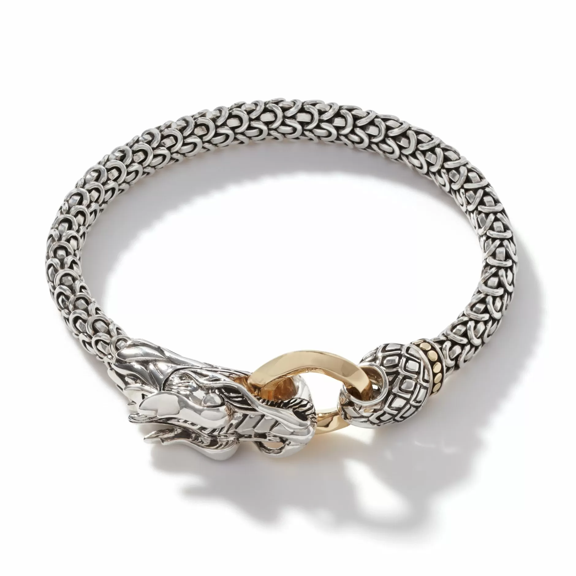 Naga Bracelet, Gold, Sterling Silver, 6Mm^John Hardy Clearance