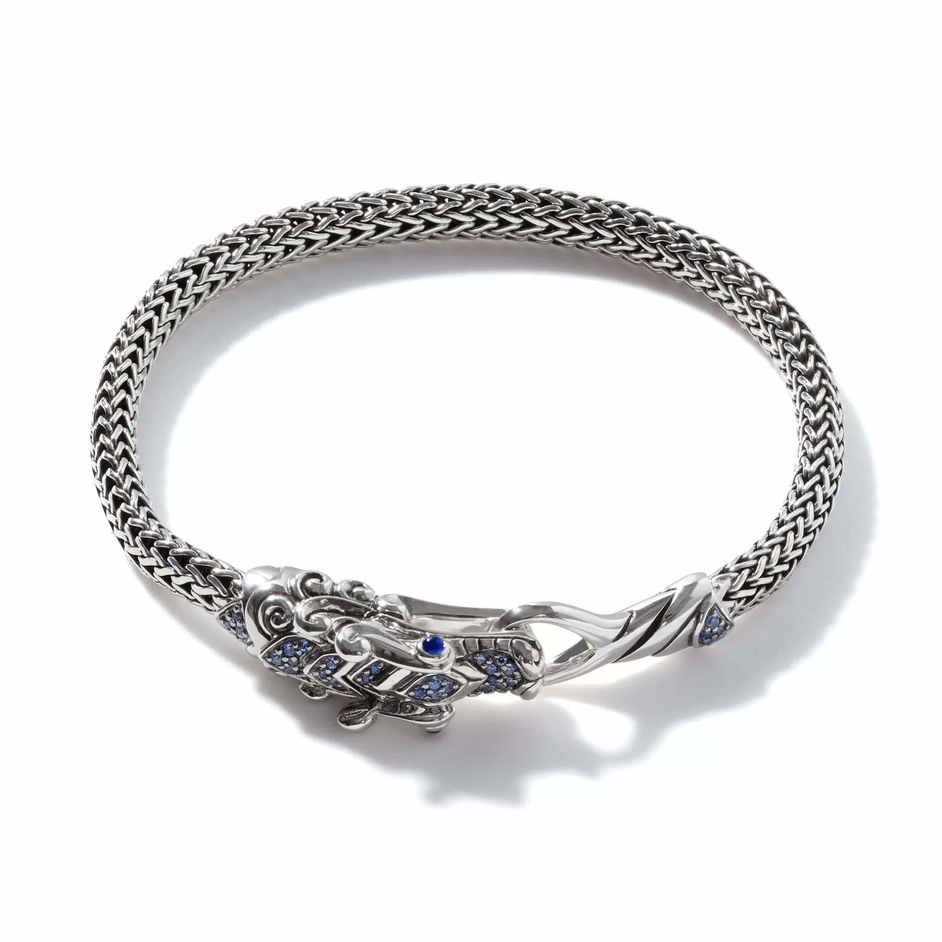 Naga Bracelet, Sterling Silver, Pave, 5Mm^John Hardy Outlet