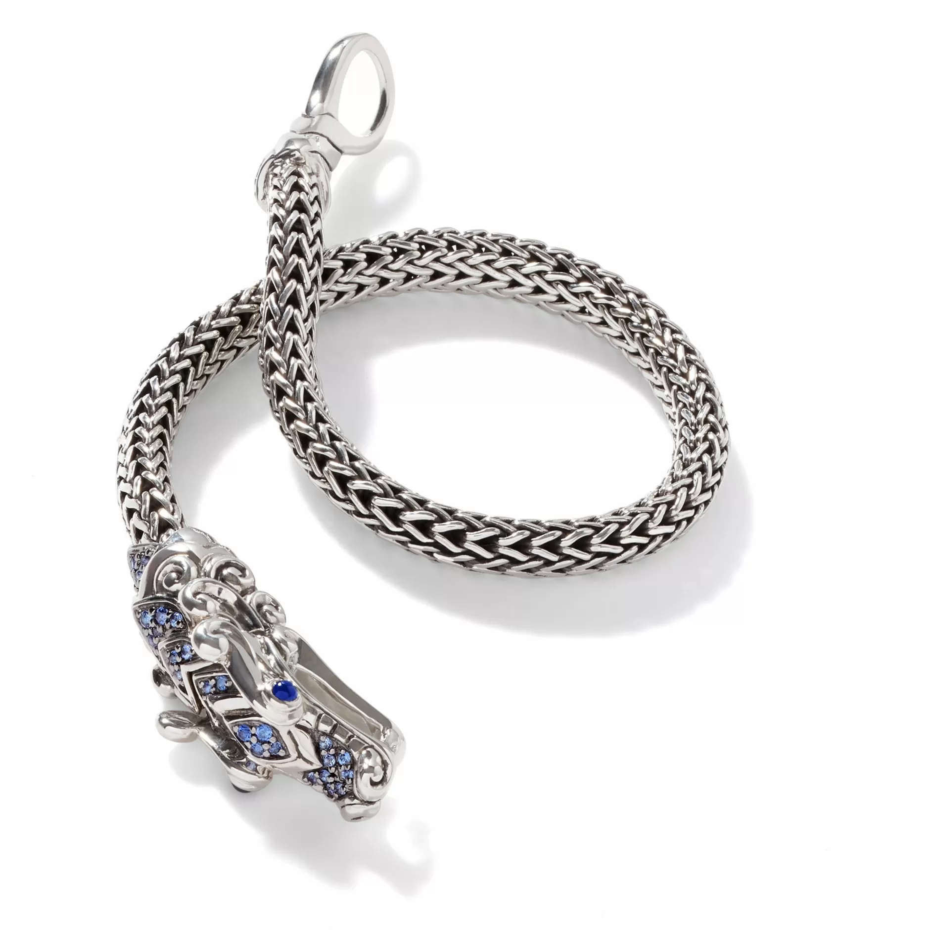 Naga Bracelet, Sterling Silver, Pave, 5Mm^John Hardy Outlet