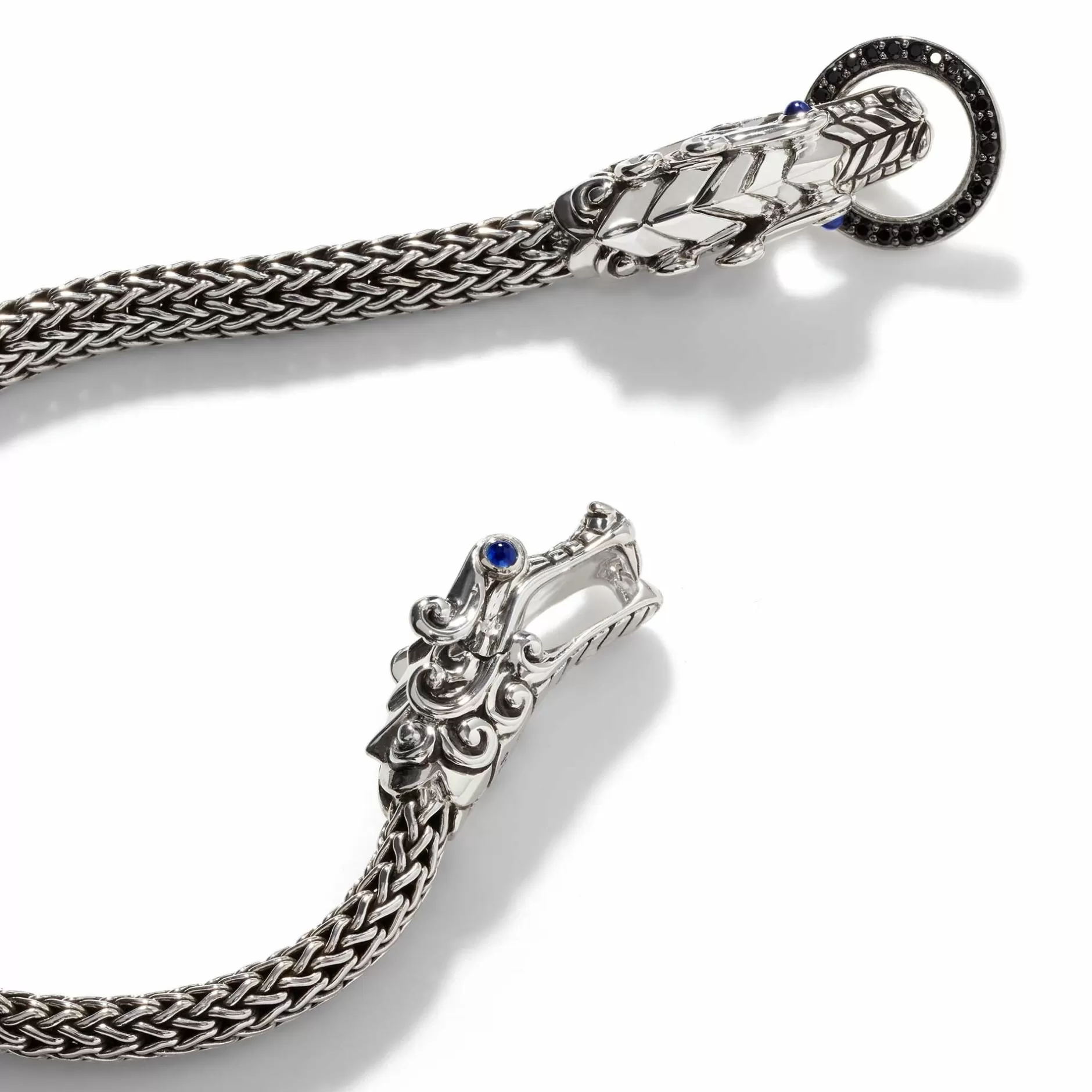 Naga Bracelet, Sterling Silver, Pave, 5Mm^John Hardy Cheap