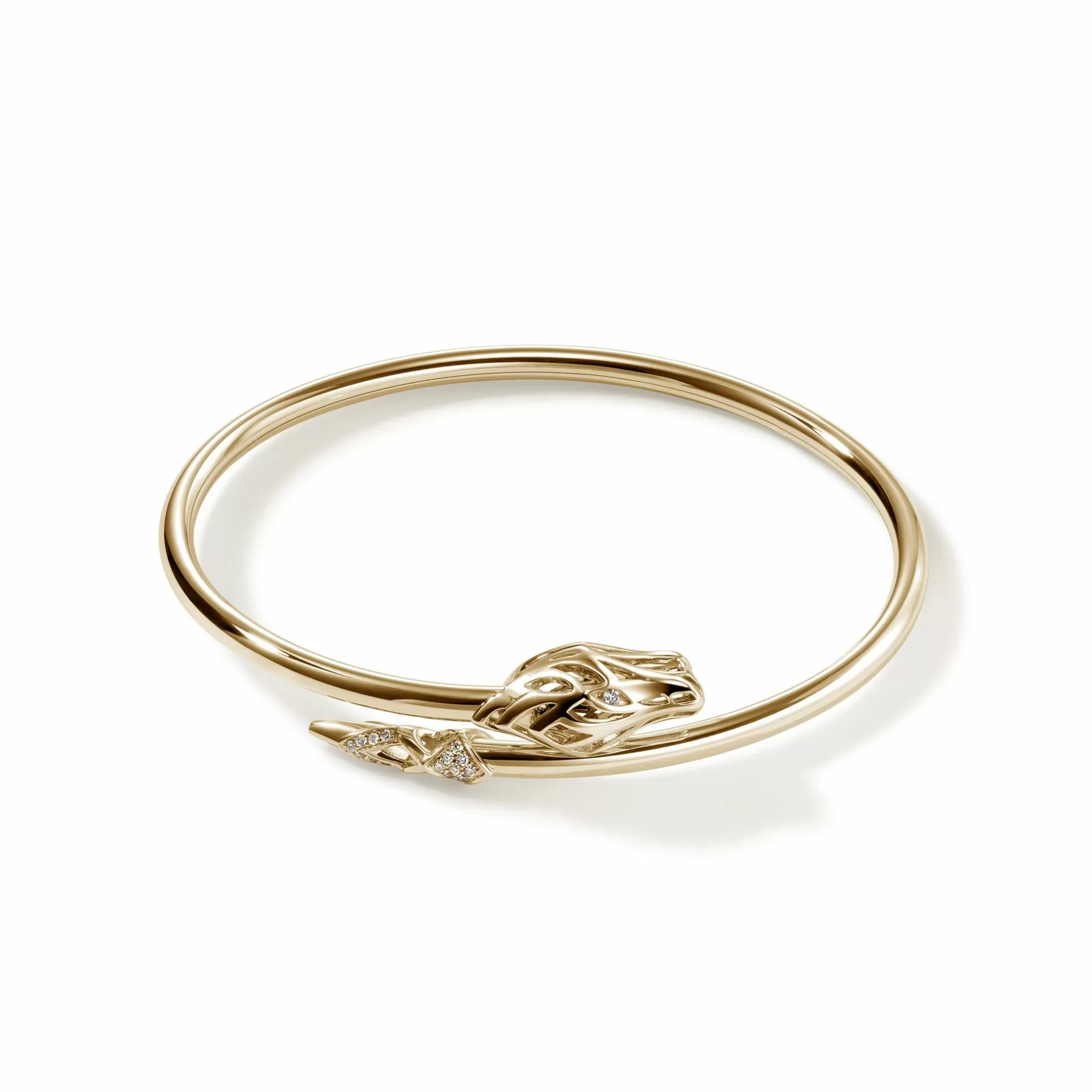 Naga Cuff, Gold, Diamonds, Slim^John Hardy Store