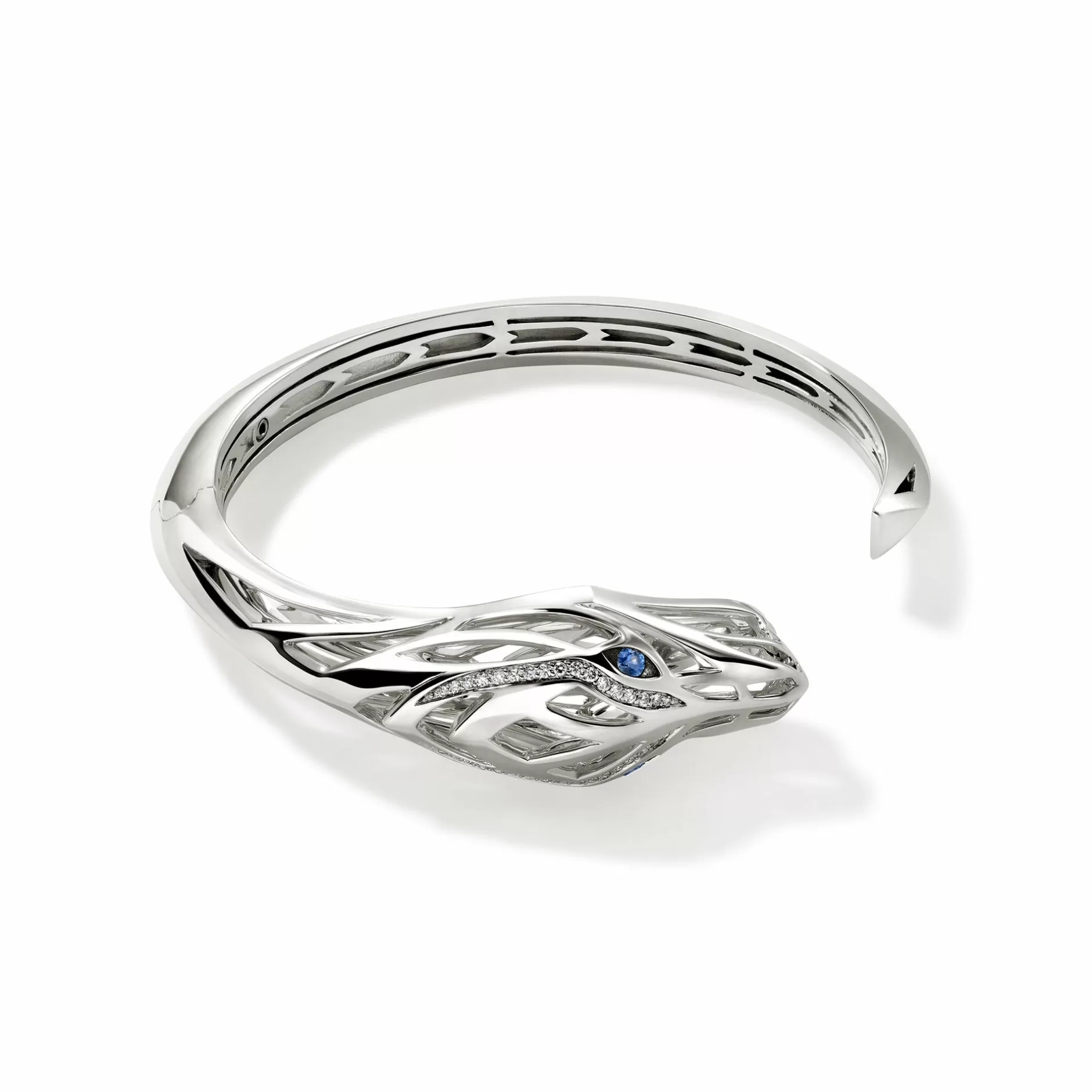 Naga Kick Cuff, Sterling Silver, Diamonds^John Hardy Hot