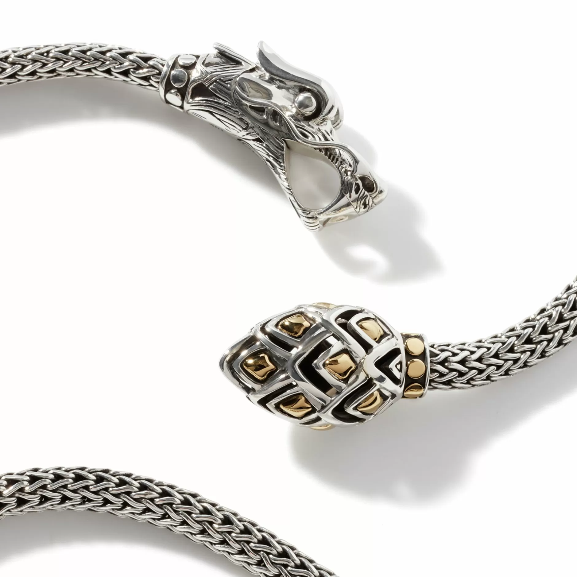 Naga Lariat, Sterling Silver, Gold, 5Mm^John Hardy Best