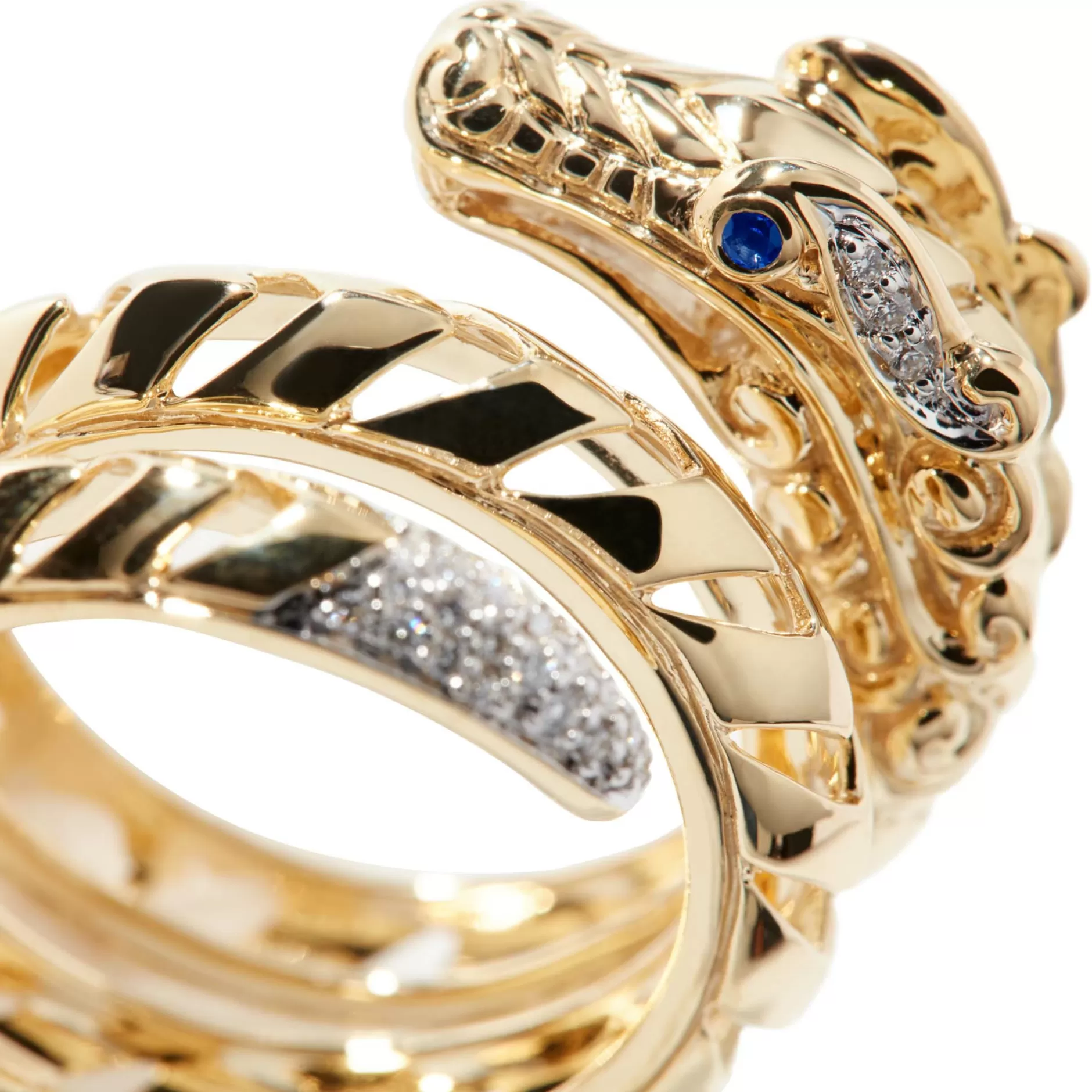 Naga Ring, Gold, Diamonds^John Hardy Clearance