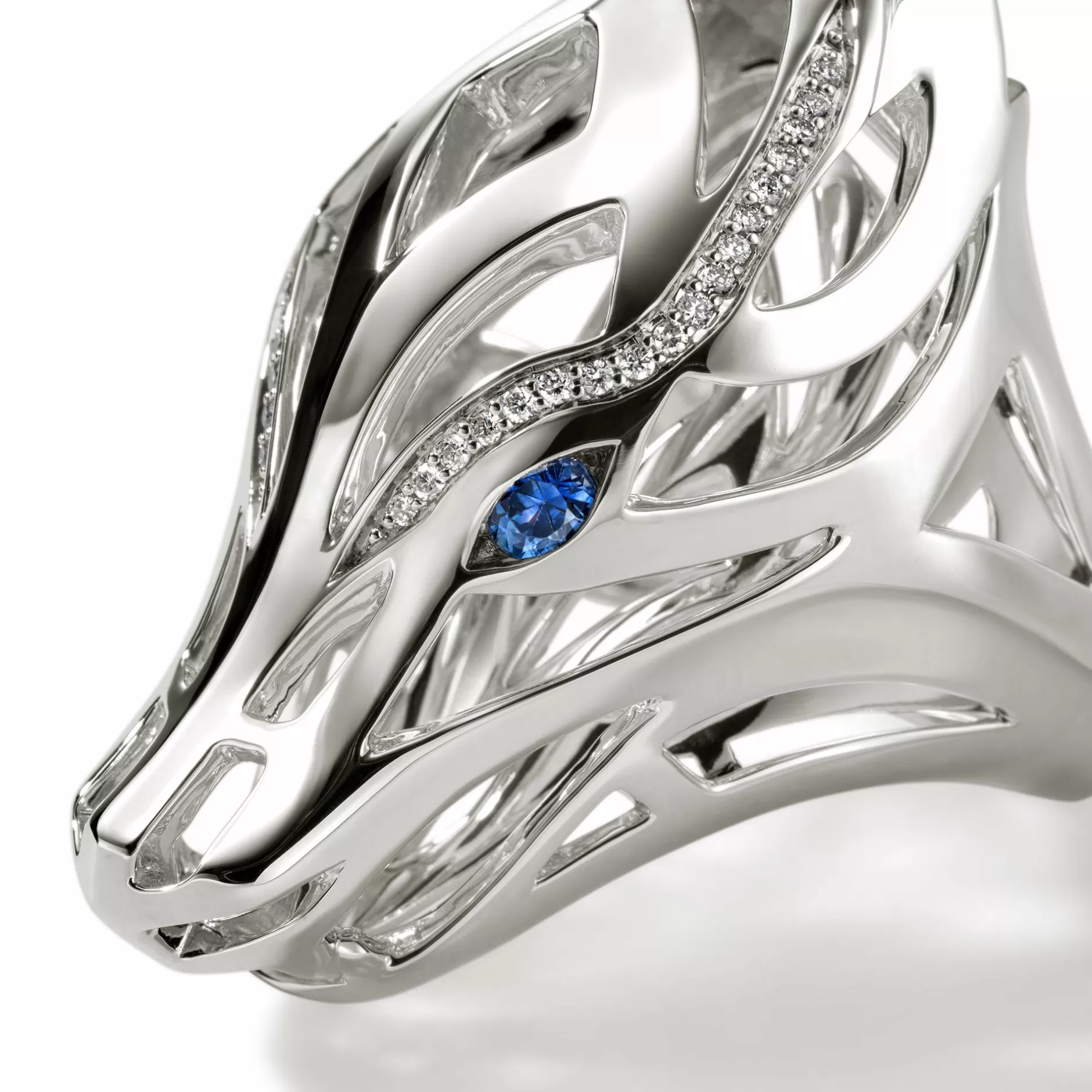 Naga Ring, Sterling Silver, Diamonds^John Hardy Cheap