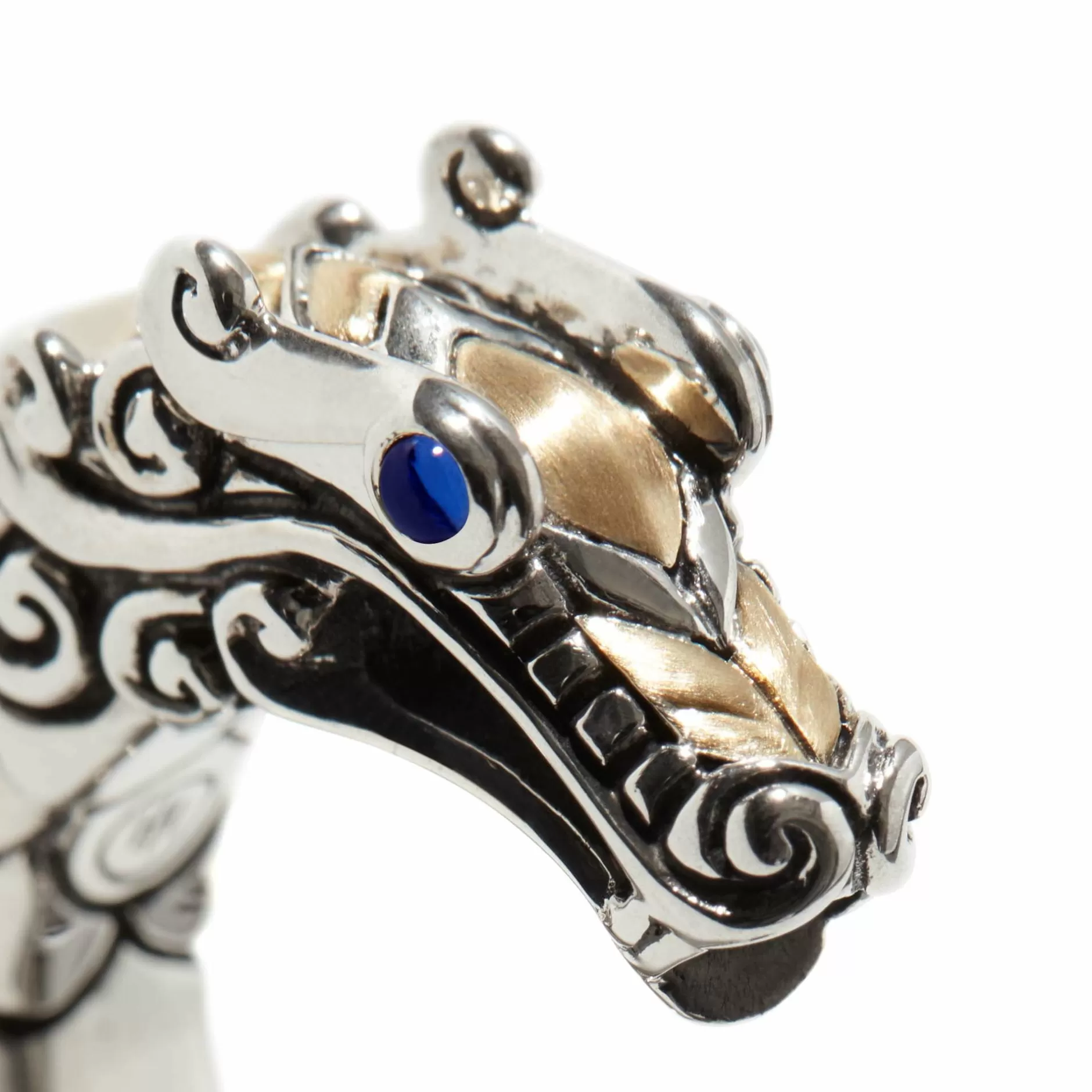 Naga Ring, Sterling Silver, Gold^John Hardy Clearance