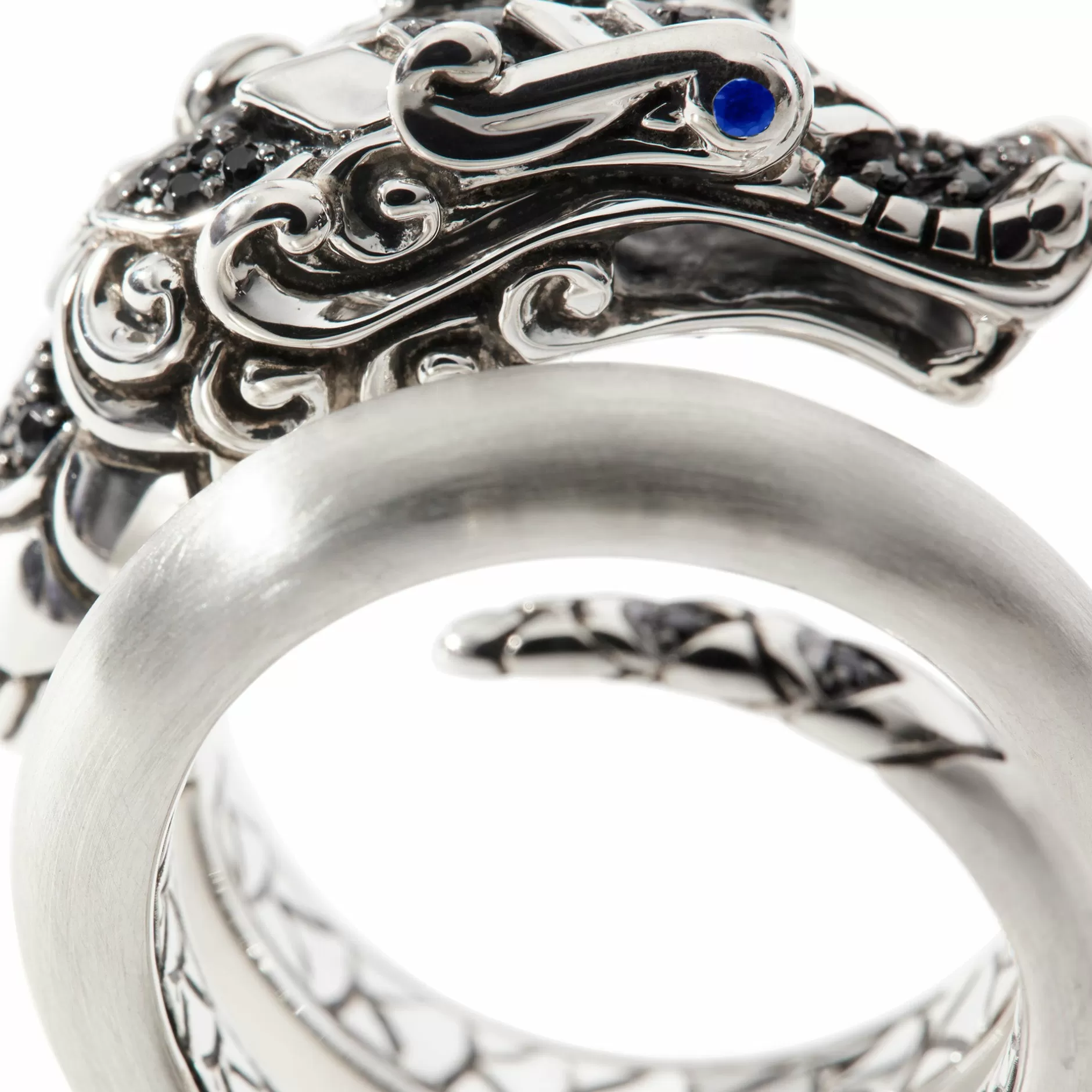 Naga Ring, Sterling Silver, Pave^John Hardy Hot