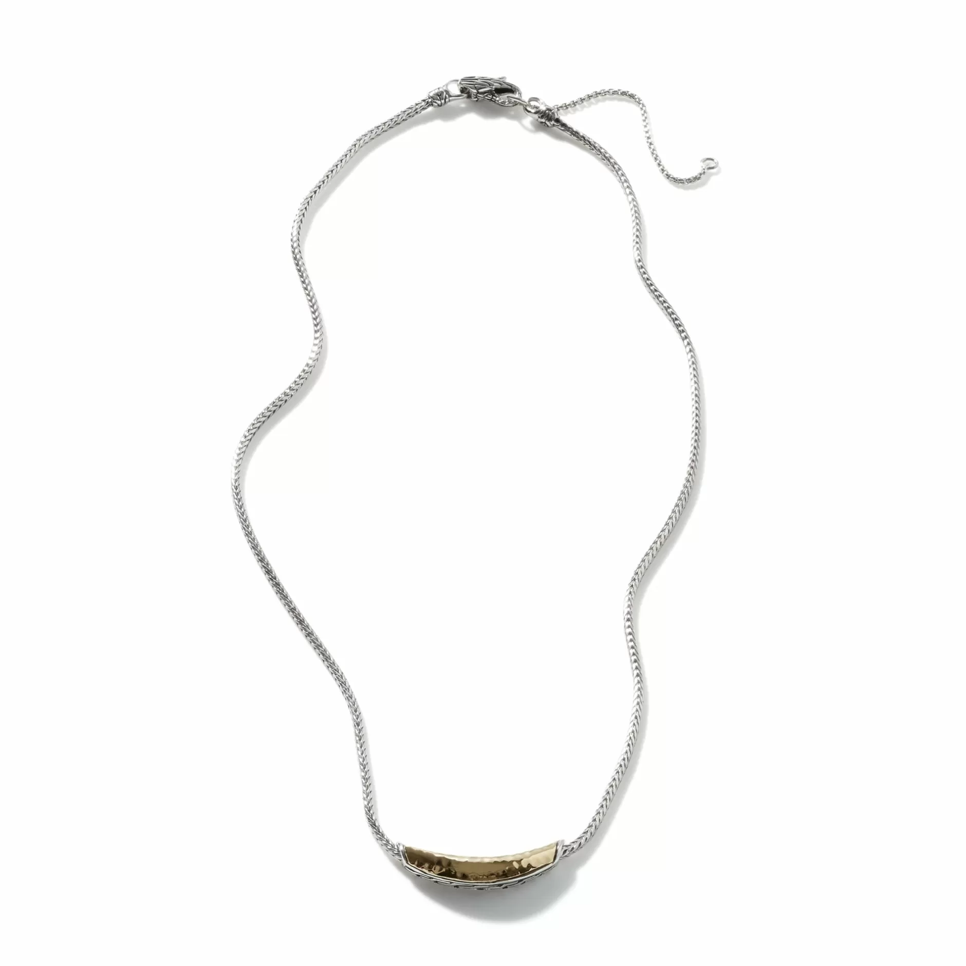 Palu Crescent Necklace, Sterling Silver, Gold^John Hardy Outlet