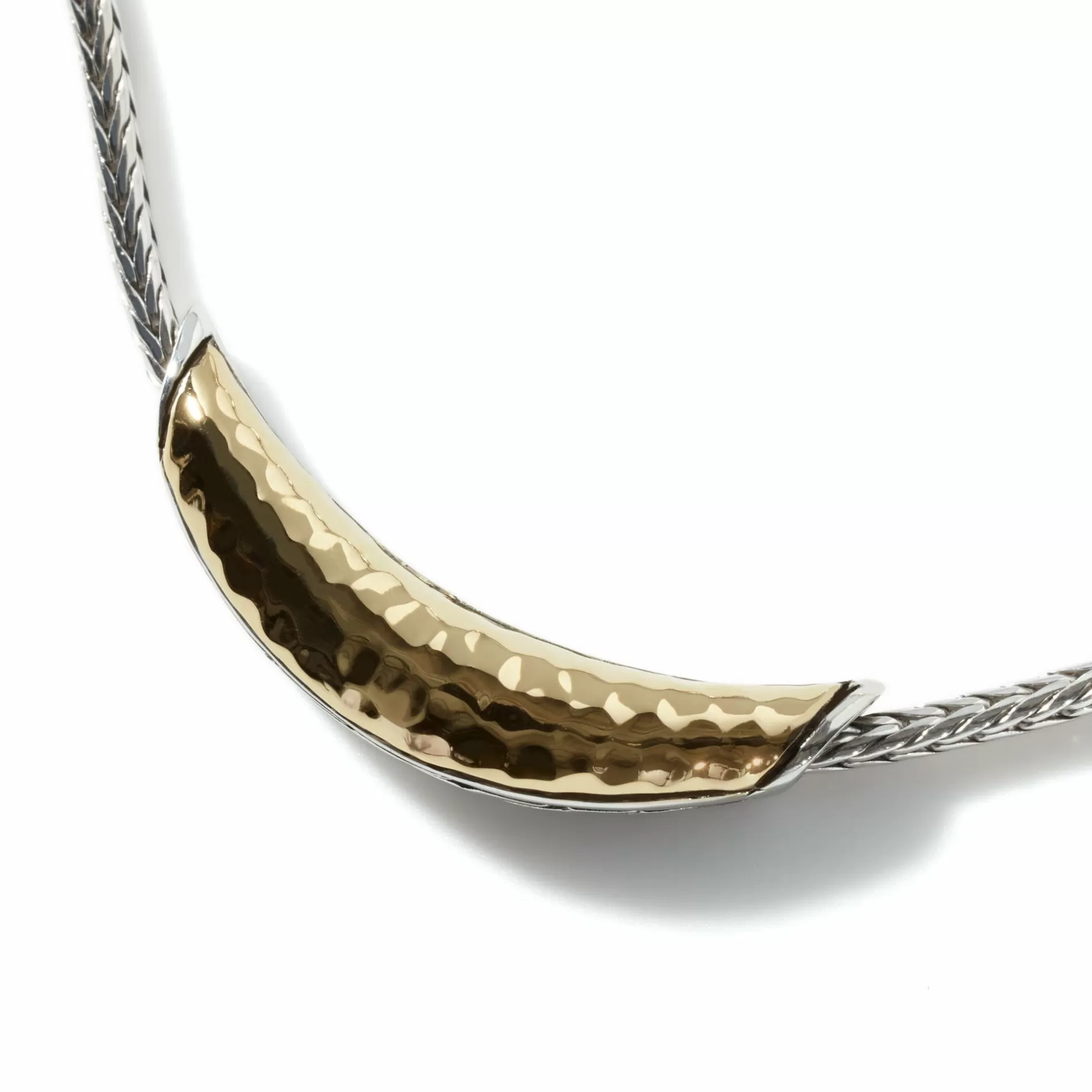 Palu Crescent Necklace, Sterling Silver, Gold^John Hardy Outlet