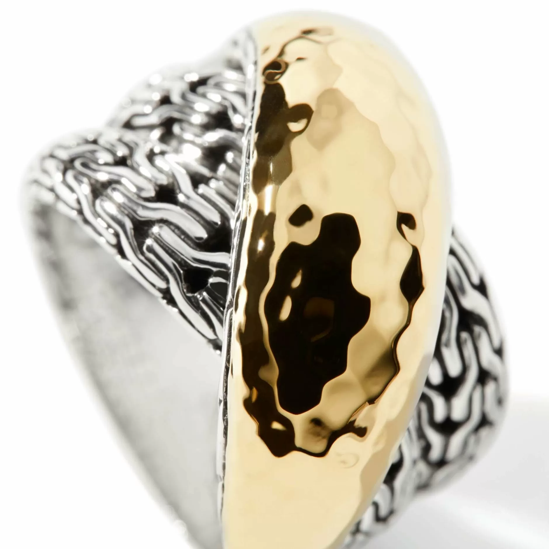 Palu Crossover Ring, Gold, Sterling Silver^John Hardy Outlet