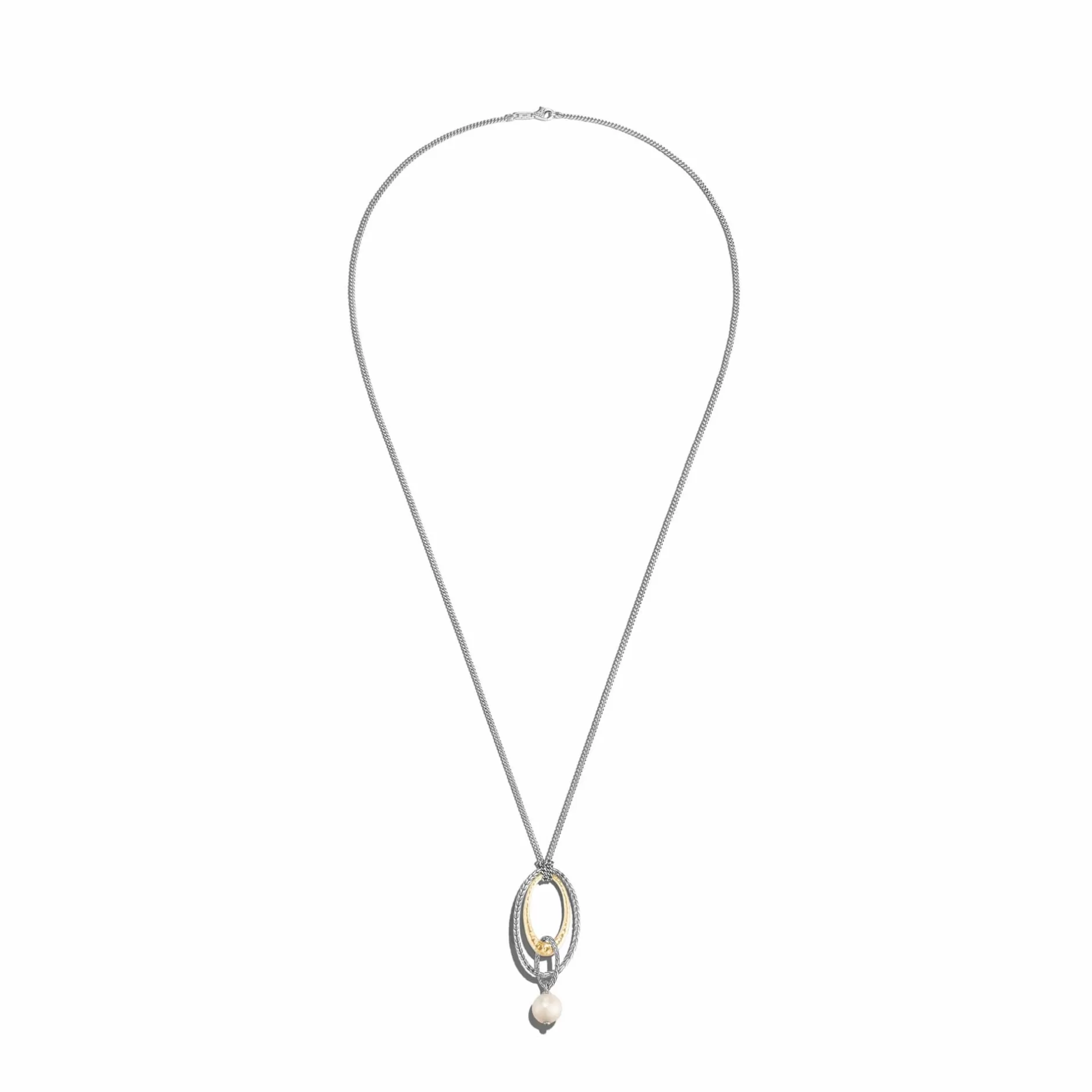 Palu Pearl Pendant Necklace, Silver, Gold^John Hardy Best