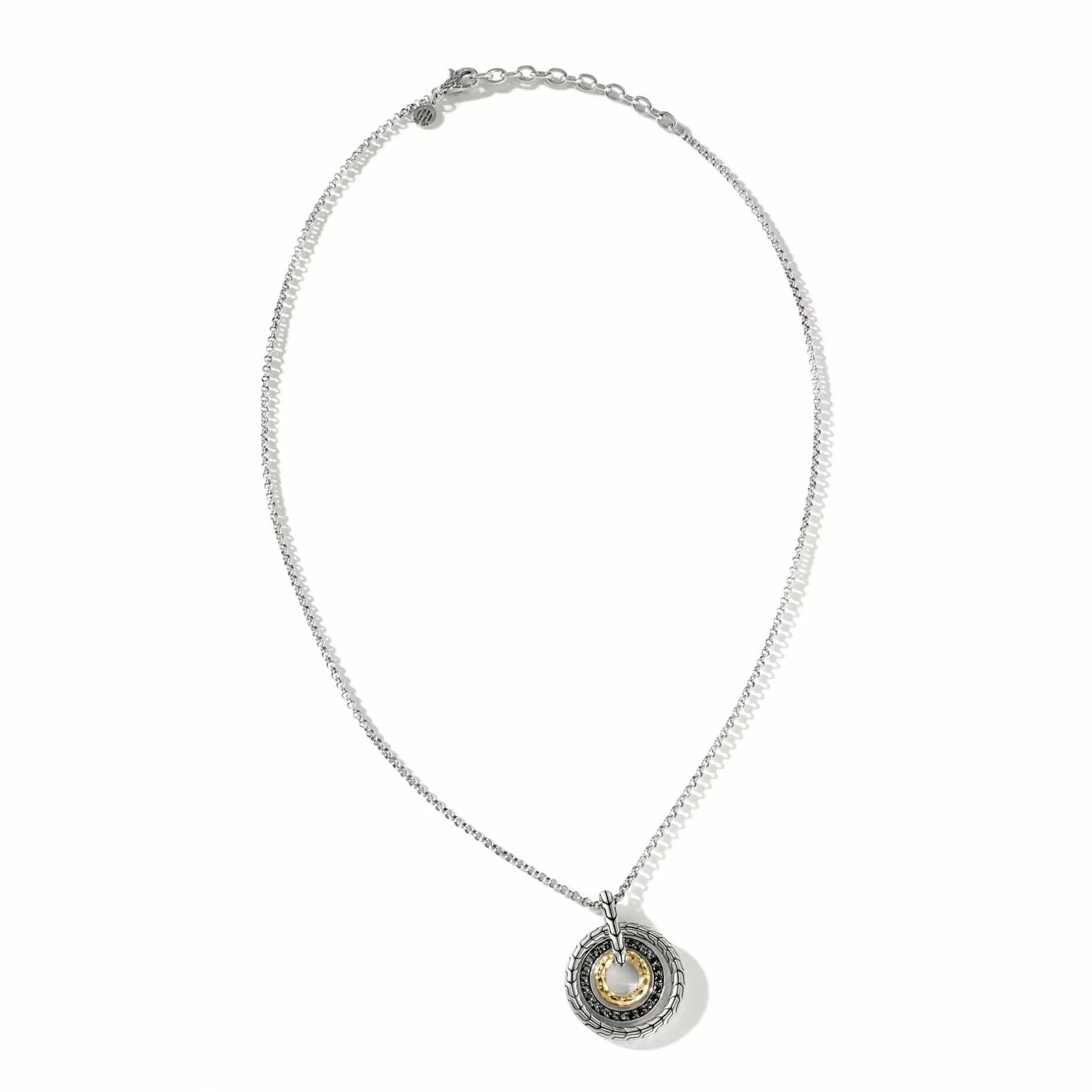 Palu Pendant Necklace, Silver, Gold, Pave^John Hardy Best Sale