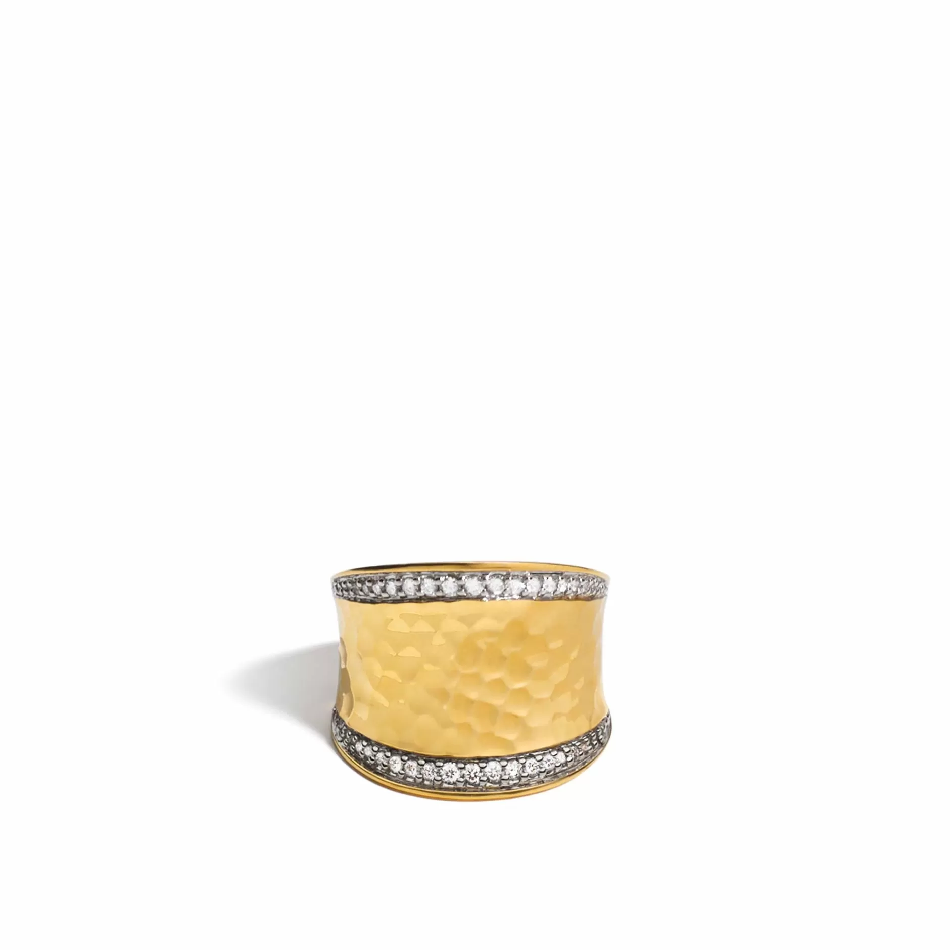 Palu Saddle Ring, Gold, Diamonds^John Hardy Store