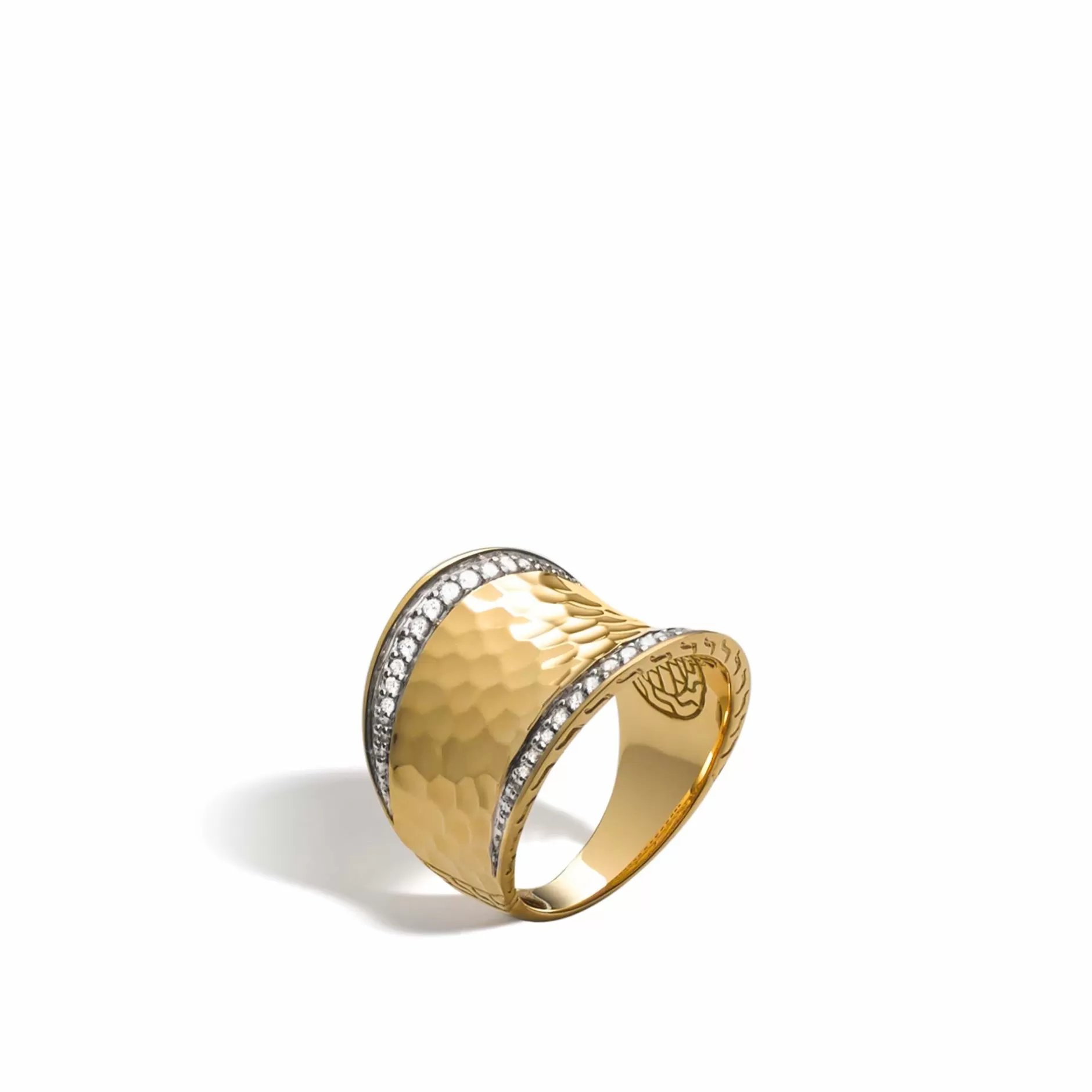 Palu Saddle Ring, Gold, Diamonds^John Hardy Store