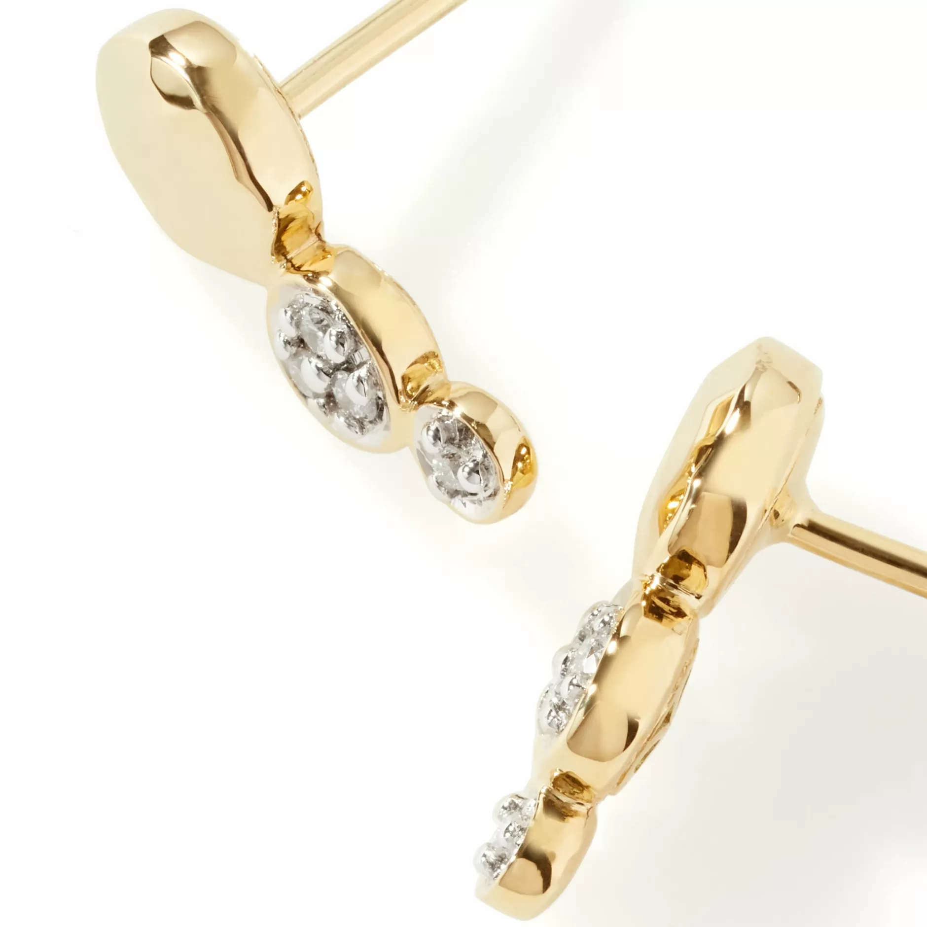 Palu Stud Earring, Gold, Diamonds^John Hardy Cheap