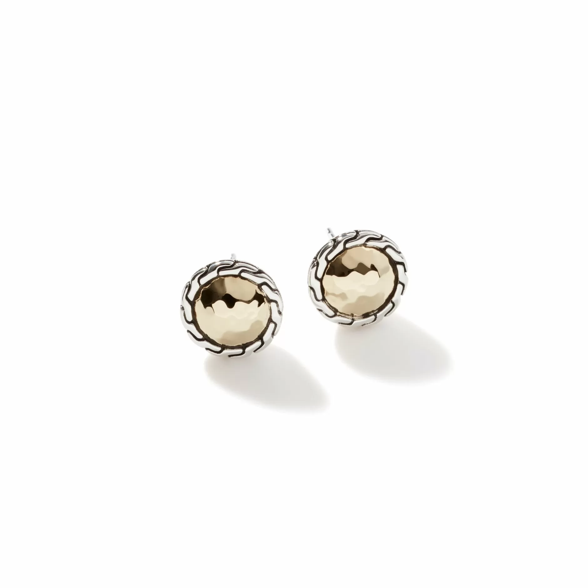 Palu Stud Earring, Sterling Silver, Gold^John Hardy Best