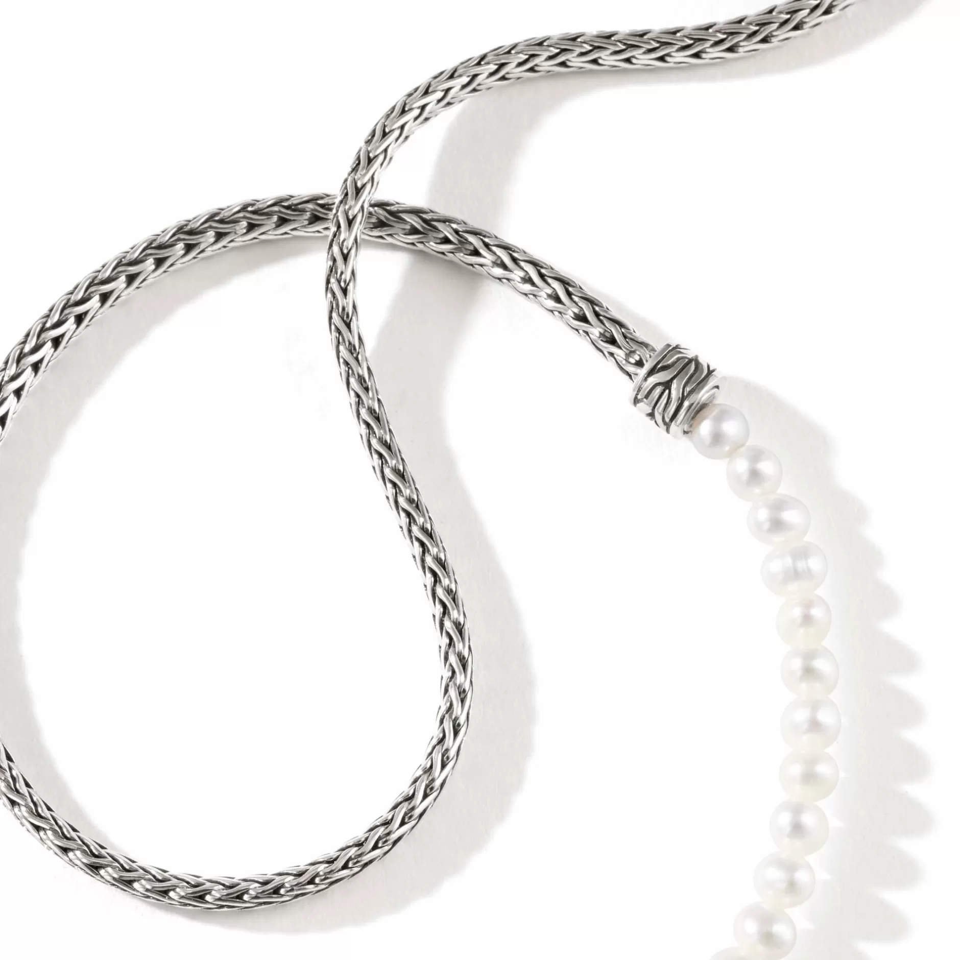 Pearl Chain Necklace, Sterling Silver, Slim^John Hardy Discount