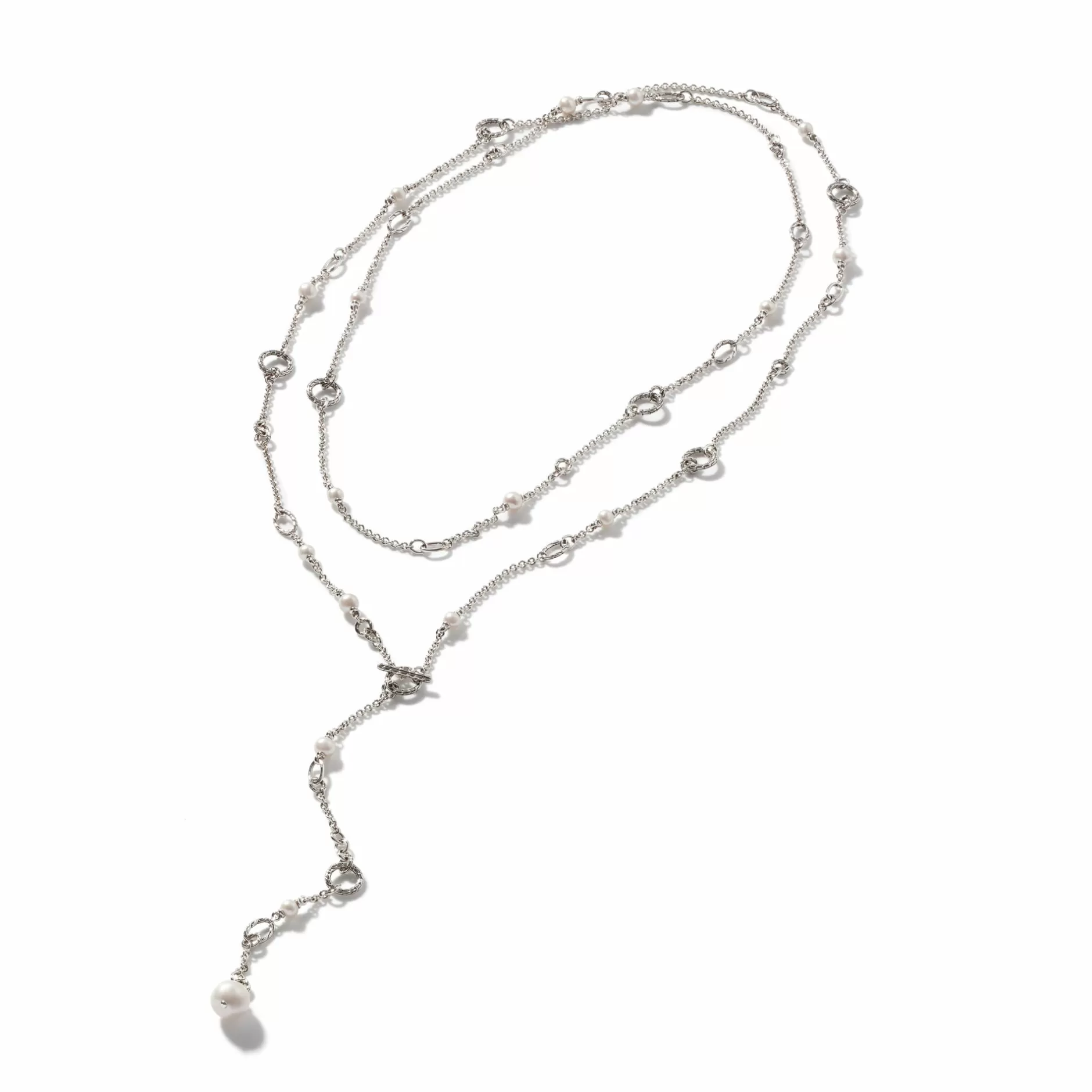 Pearl Convertible Sautoir, Sterling Silver^John Hardy Hot