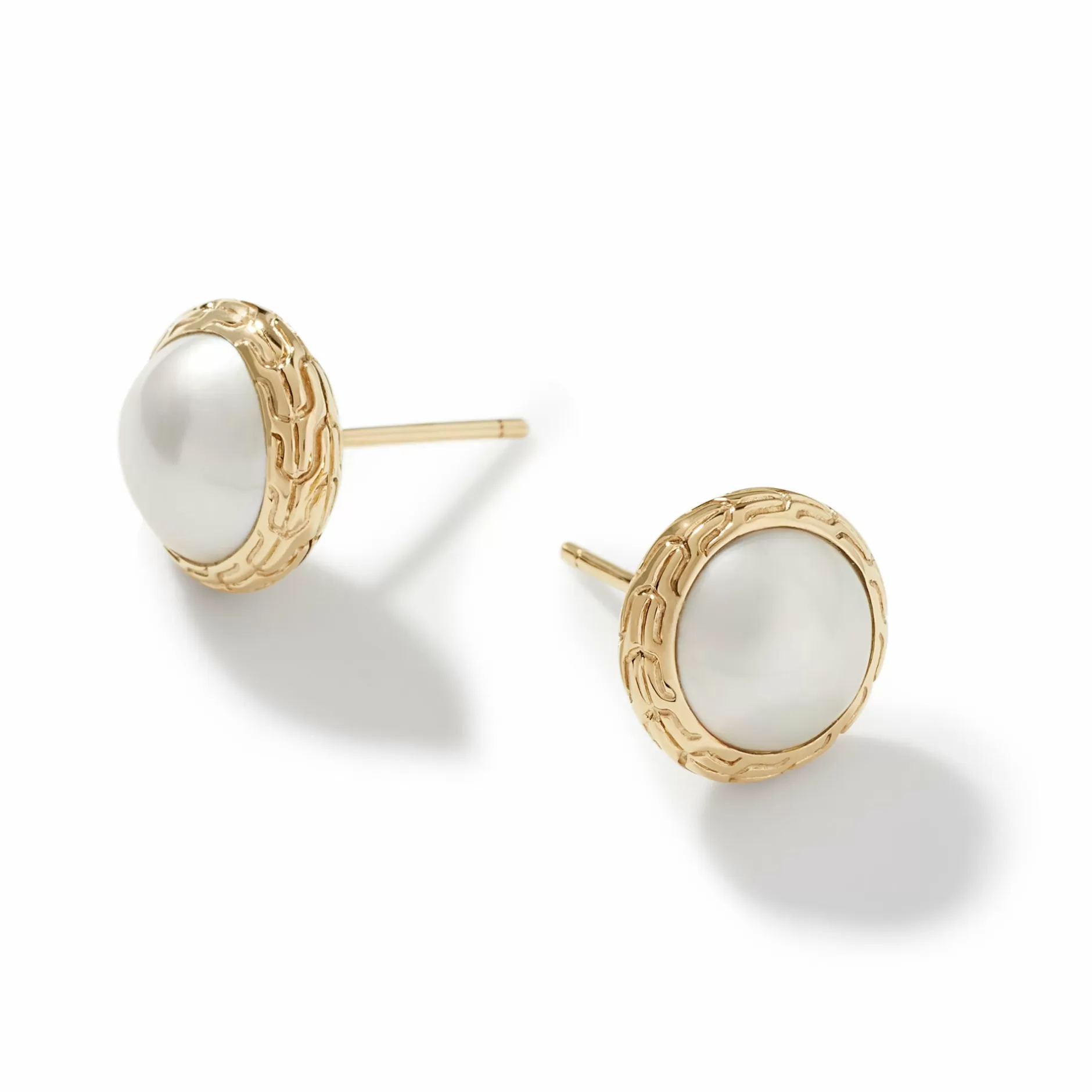 Pearl Stud Earring, Gold^John Hardy Online