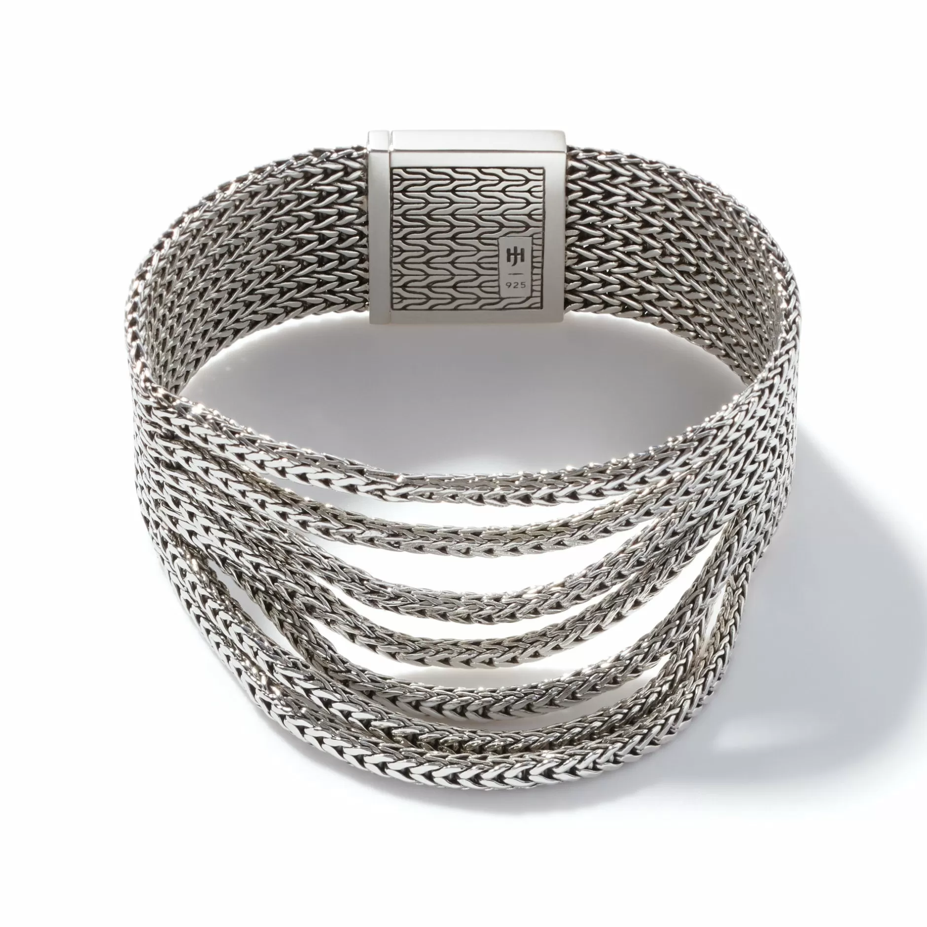 Rata Chain Multi Row Bracelet, Silver^John Hardy Cheap