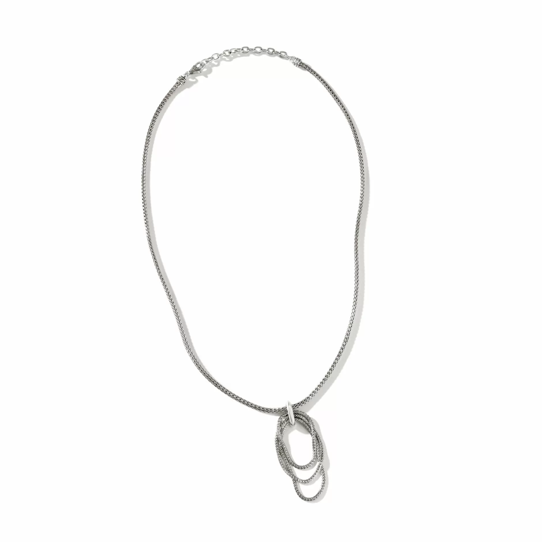 Soft Chain Pendant Necklace, Silver, 2.5Mm^John Hardy Clearance