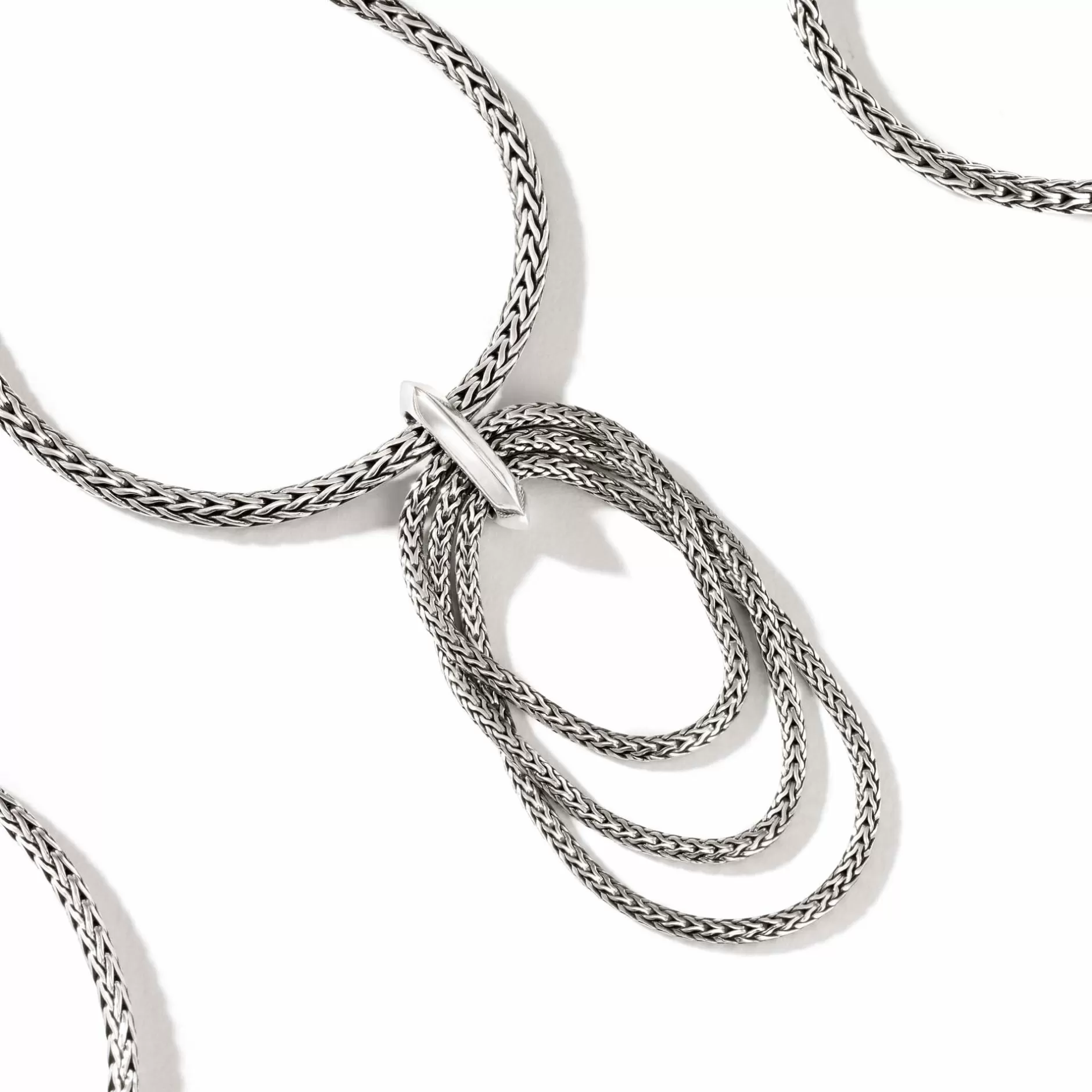 Soft Chain Pendant Necklace, Silver, 2.5Mm^John Hardy Clearance