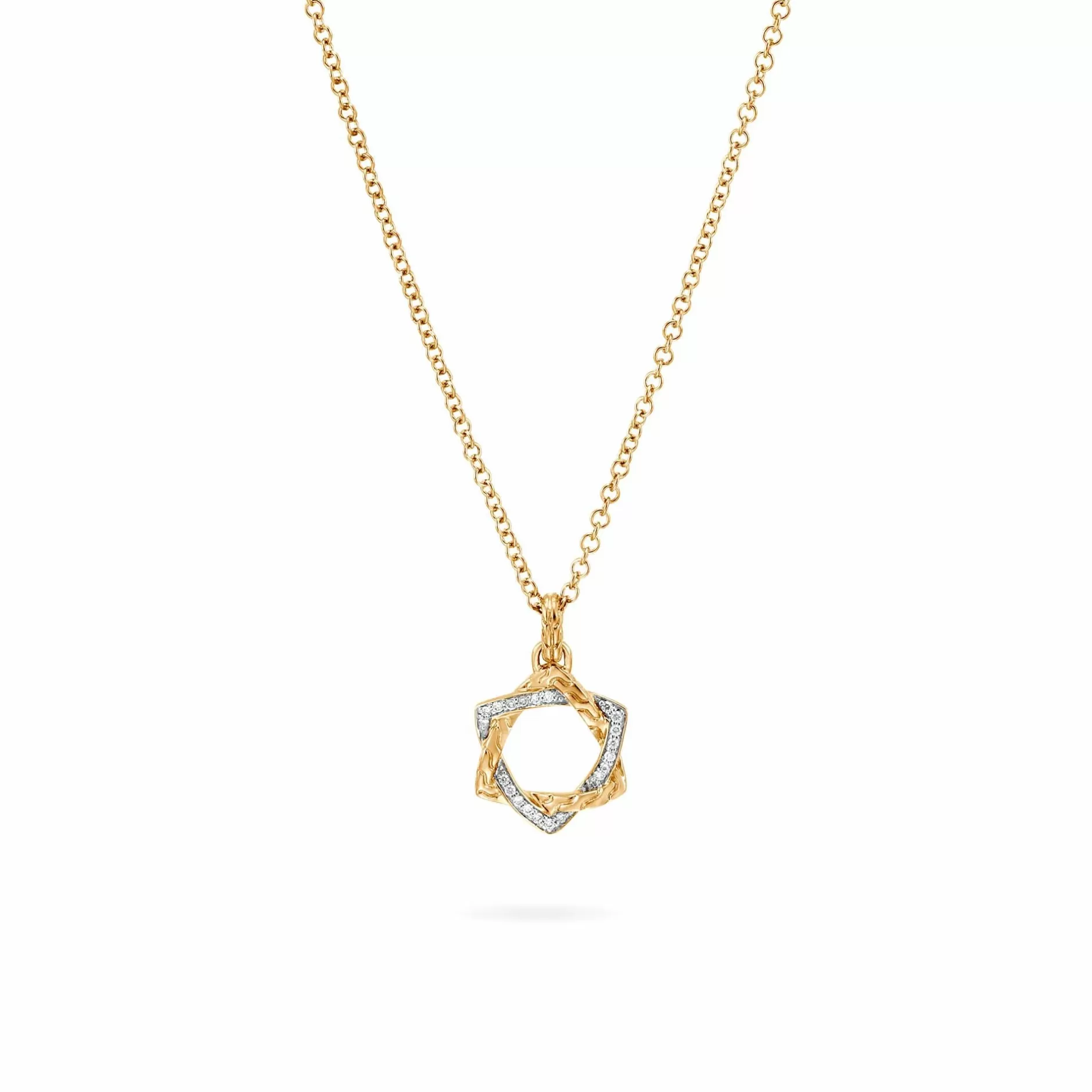 Star Of David Pendant Neckalce, Gold, Diamonds^John Hardy Cheap