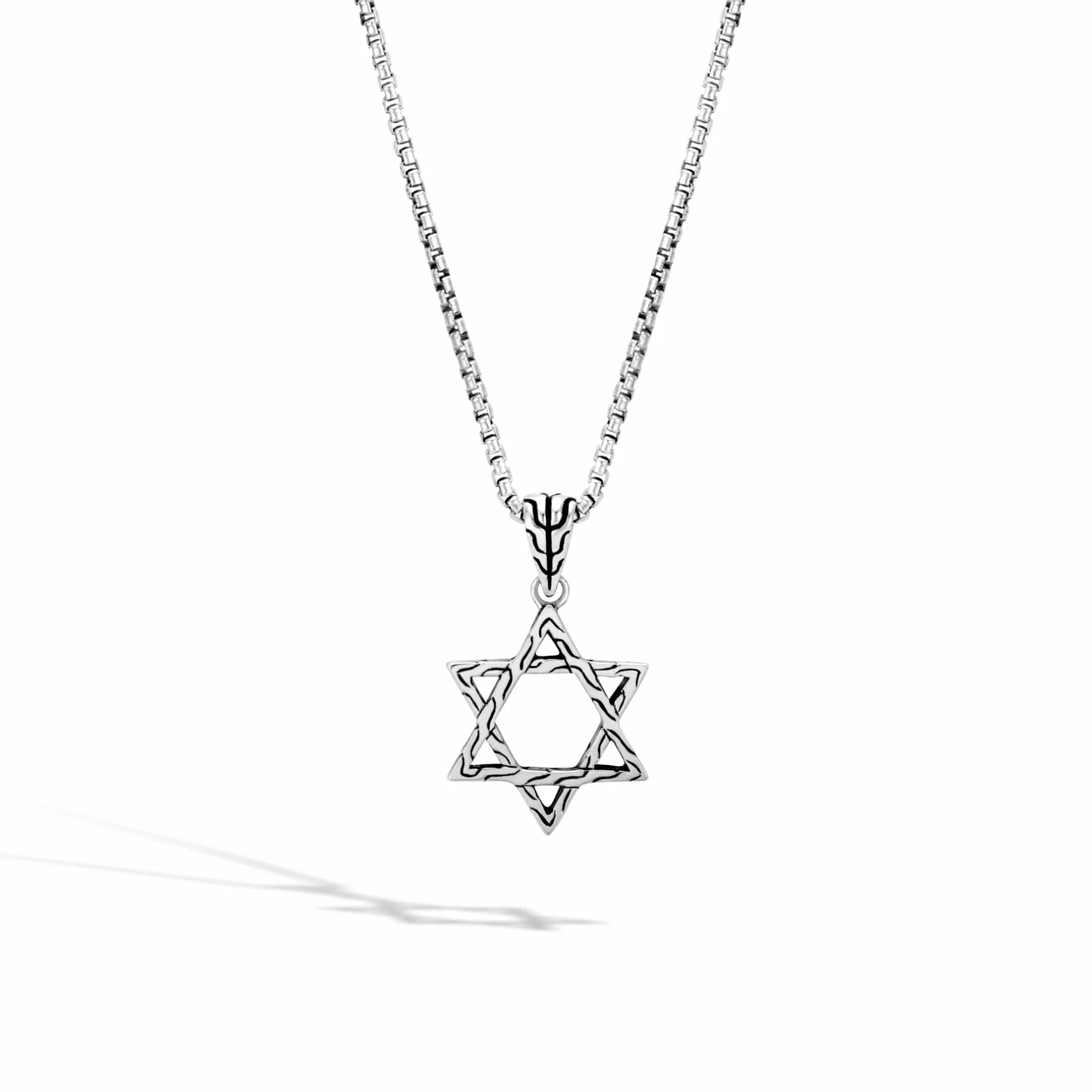 Star Of David Pendnat Necklace, Silver^John Hardy Discount