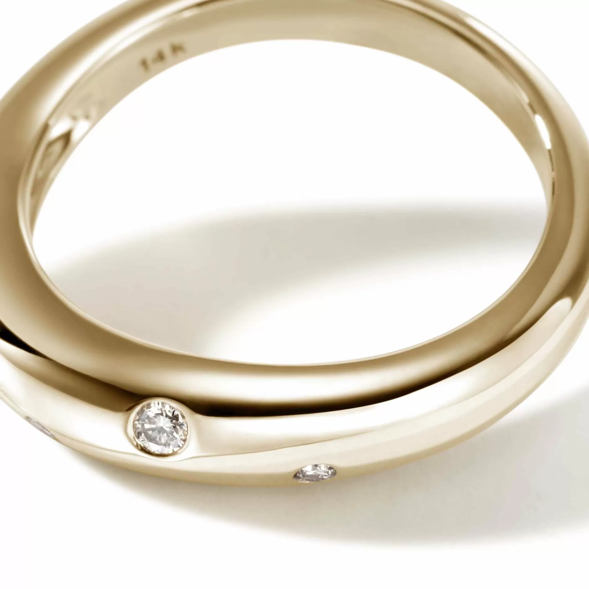 Surf Ring, Gold, Diamonds, Slim^John Hardy Cheap