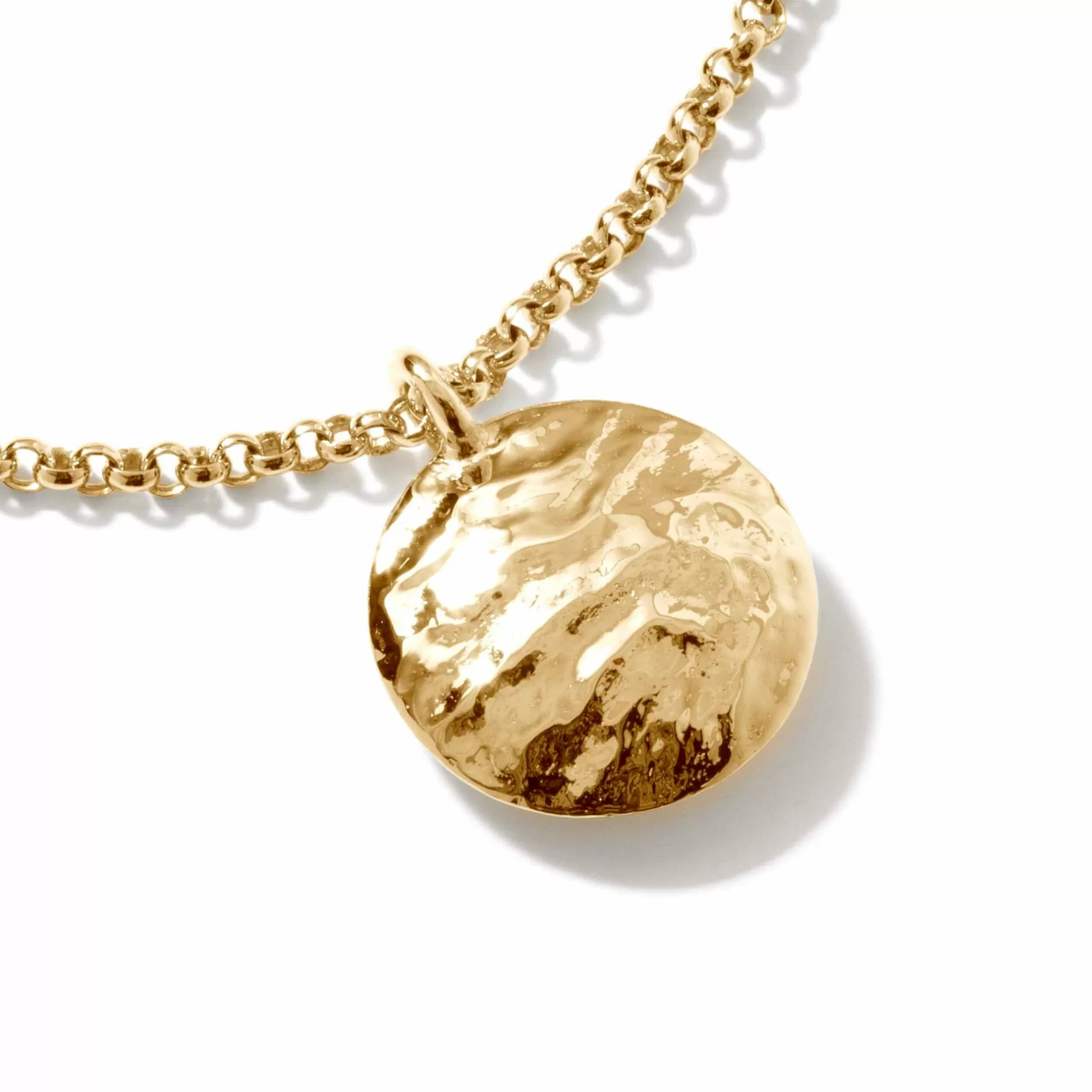 Texture Pendant Necklace, Gold^John Hardy Hot