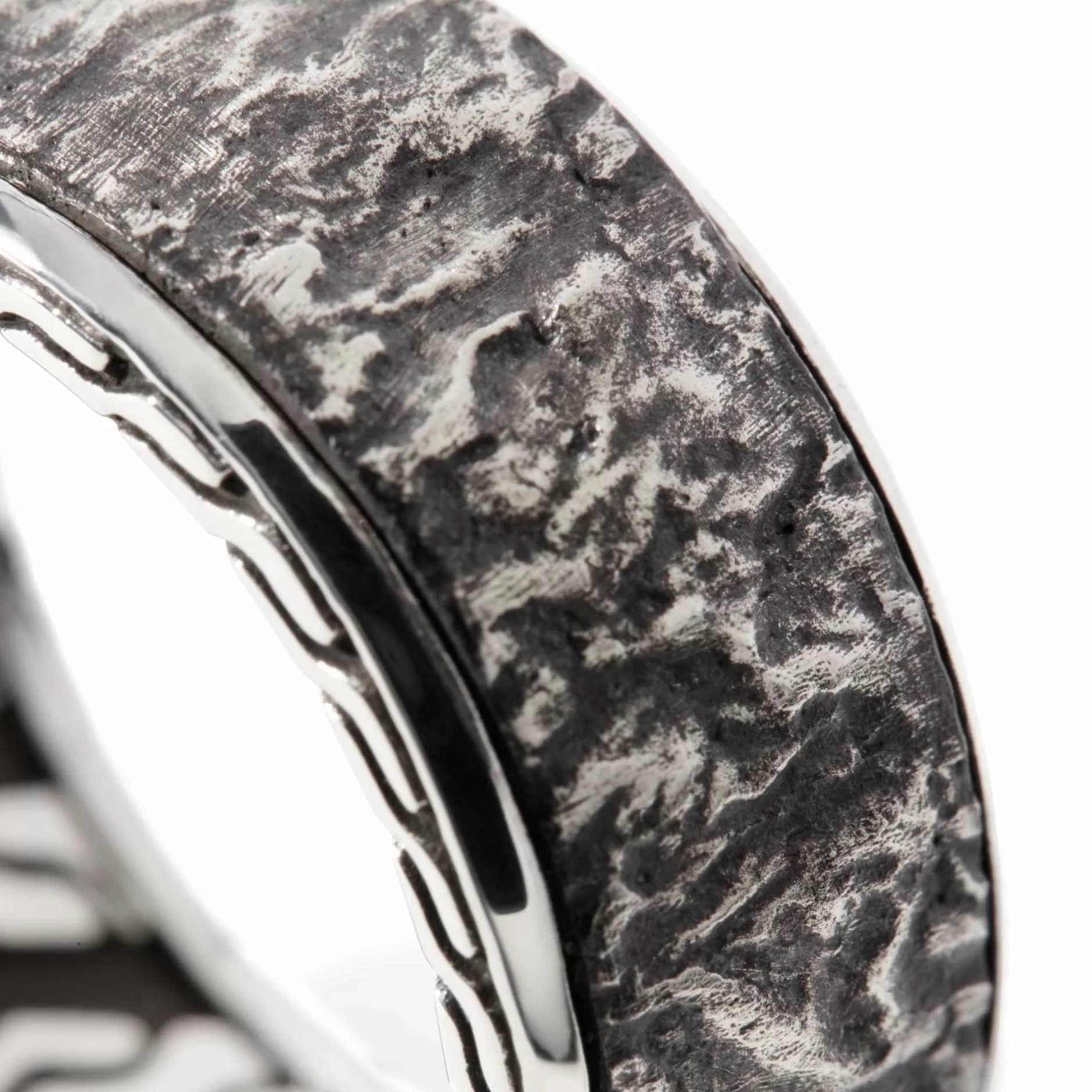 Texture Rotating Band Ring, Sterling Silver^John Hardy New