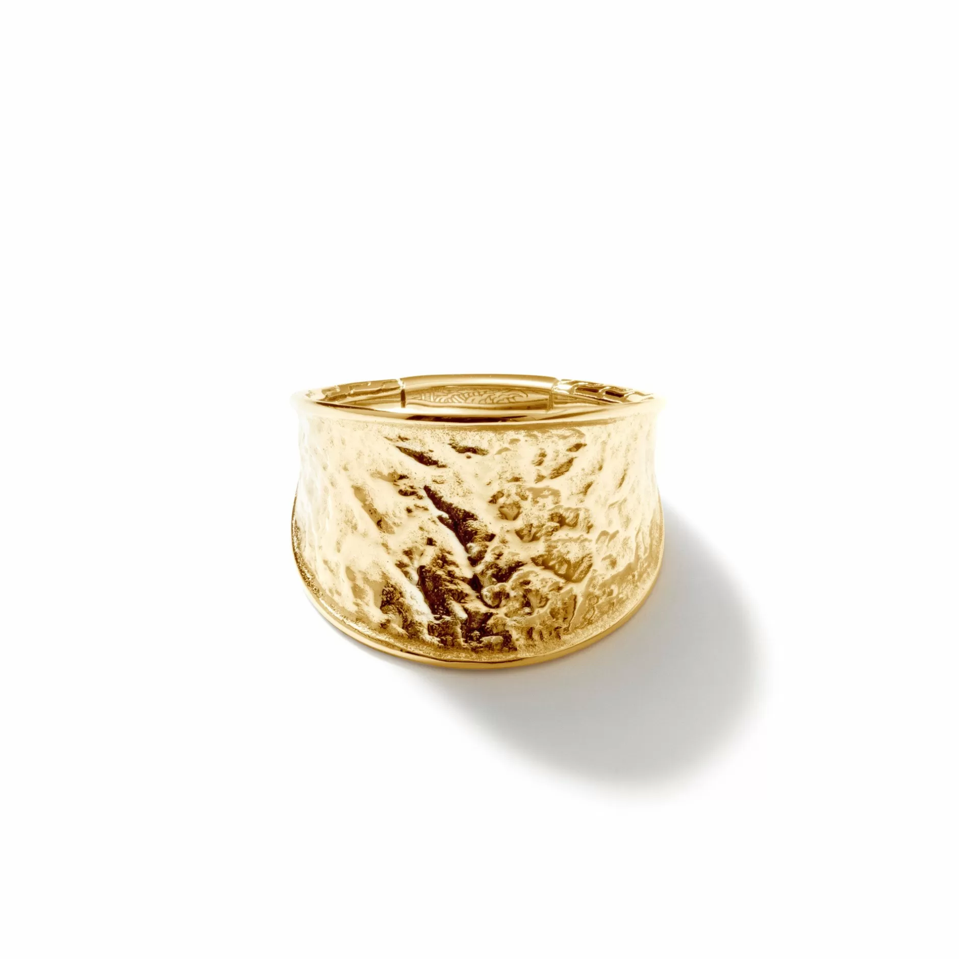 Texture Saddle Ring, Gold^John Hardy New