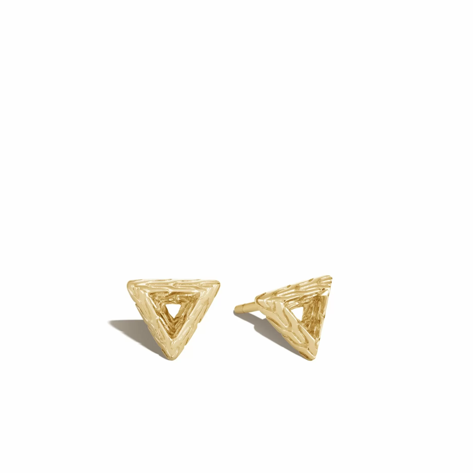 Tiga Triangle Stud Earring, Gold^John Hardy Flash Sale