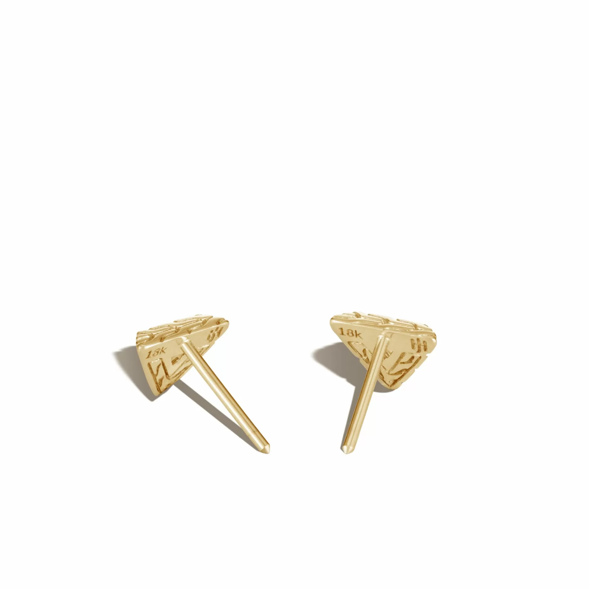 Tiga Triangle Stud Earring, Gold^John Hardy Flash Sale